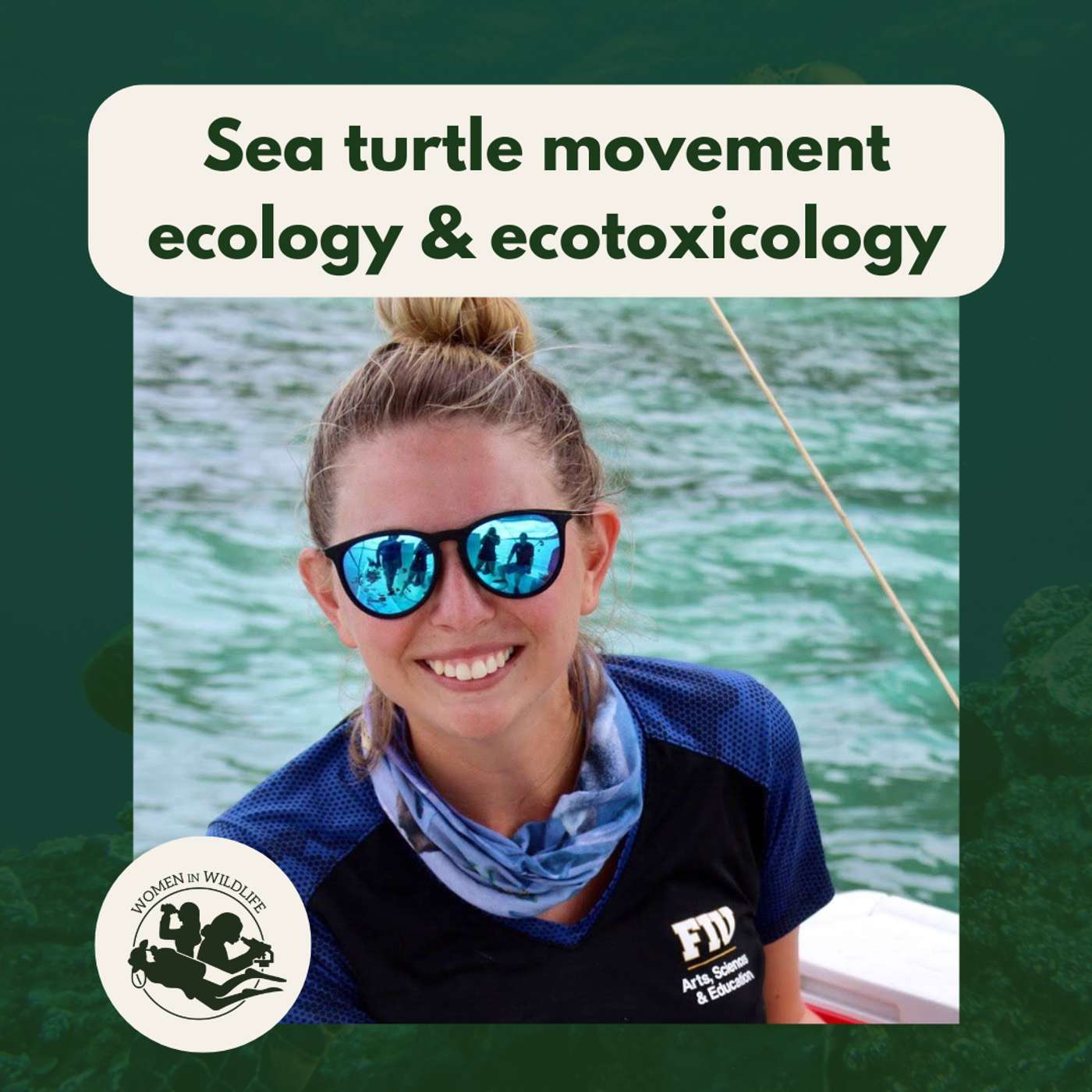 Sea turtle movement ecology and ecotoxicology research with Dr Liberty Boyd