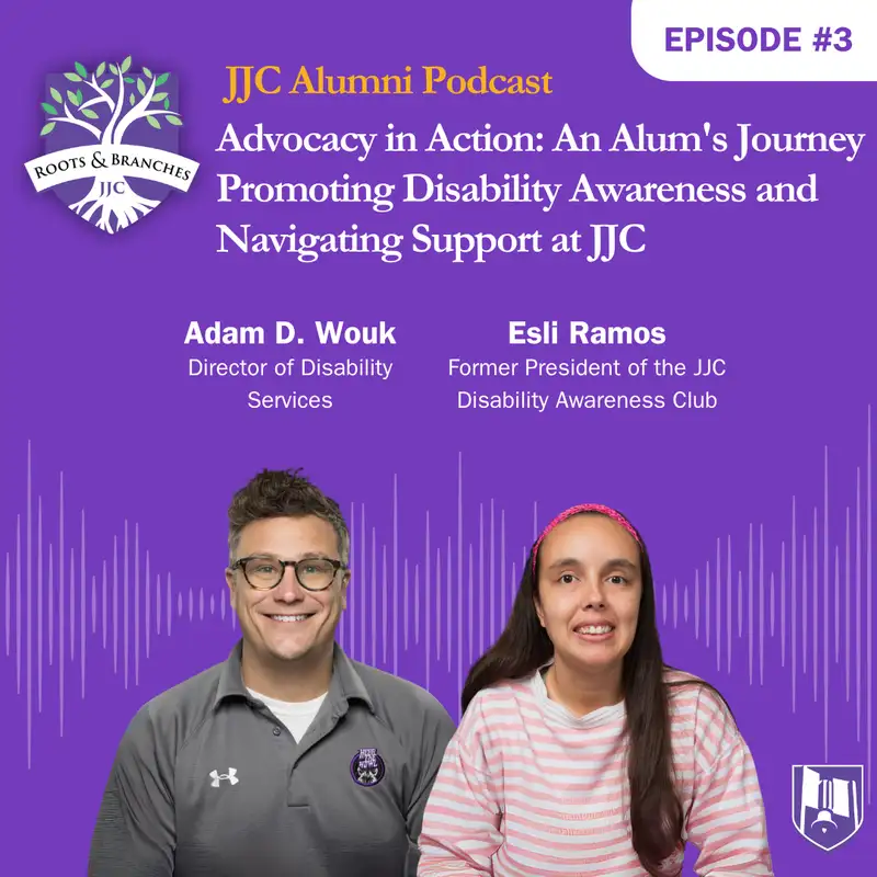 Advocacy in Action: An Alum's Journey Promoting Disability Awareness and Navigating Support at JJC