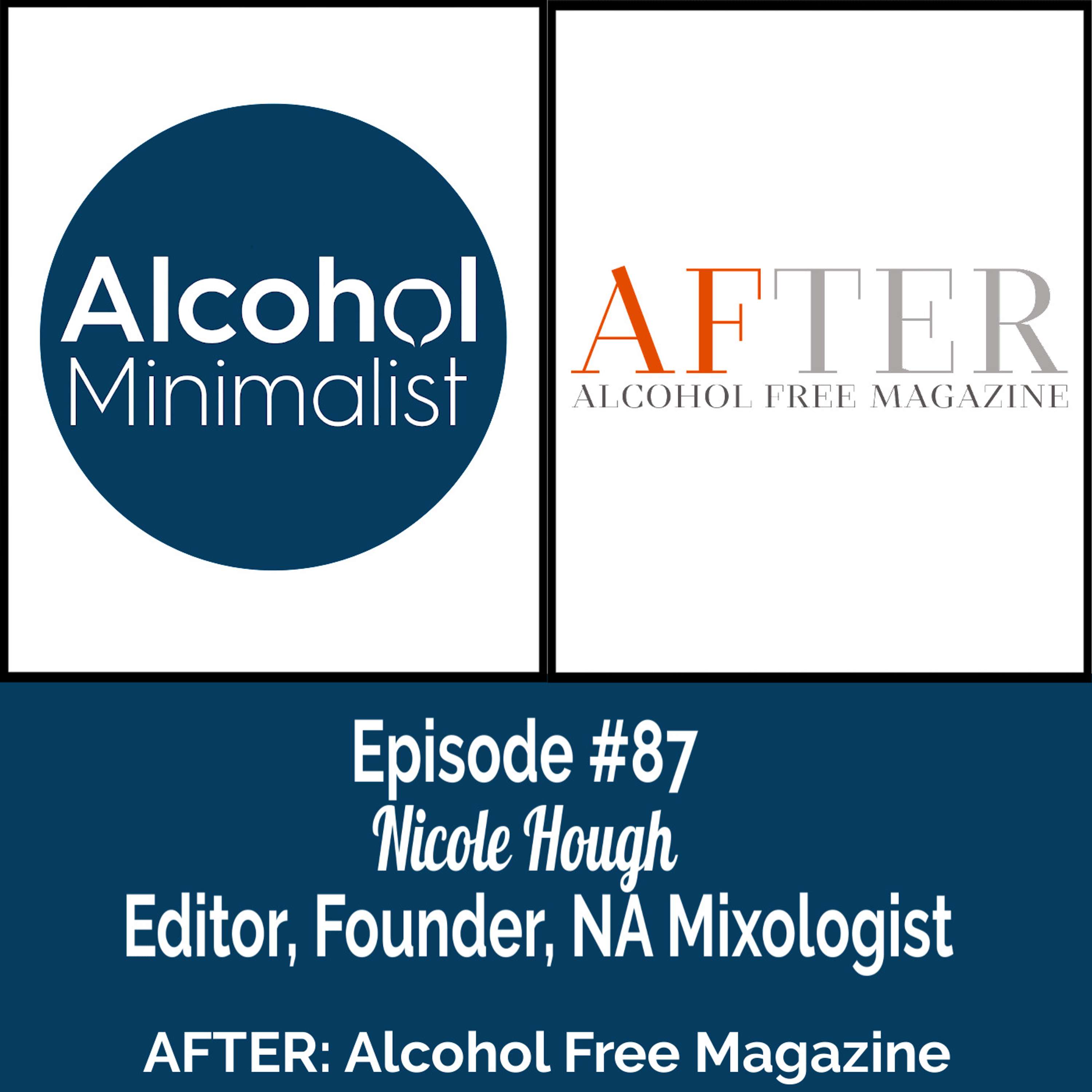 cover of episode AFter Alcohol-Free Magazine with Nicole Hough