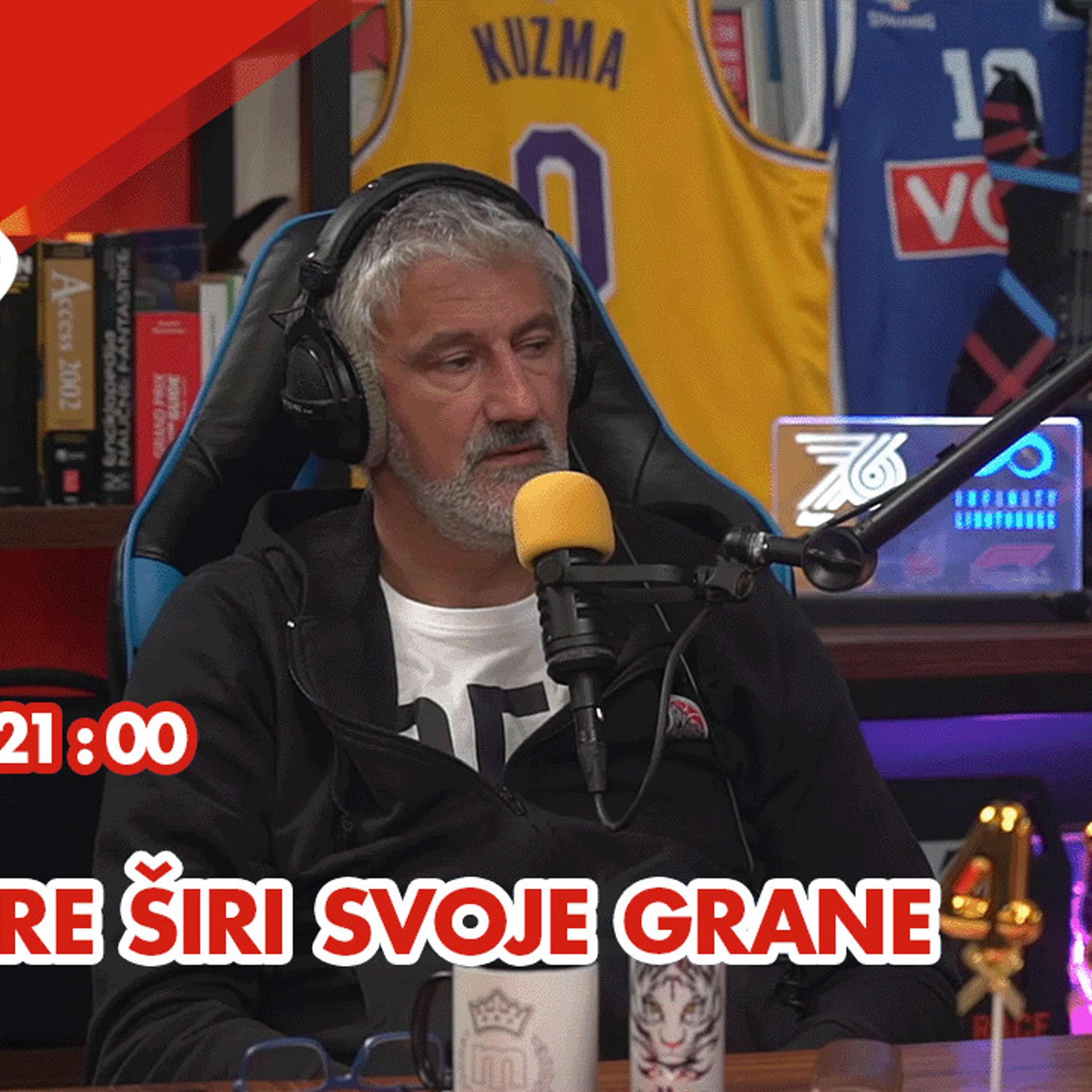 Košarkaški podcast sa Lukom i Kuzmom