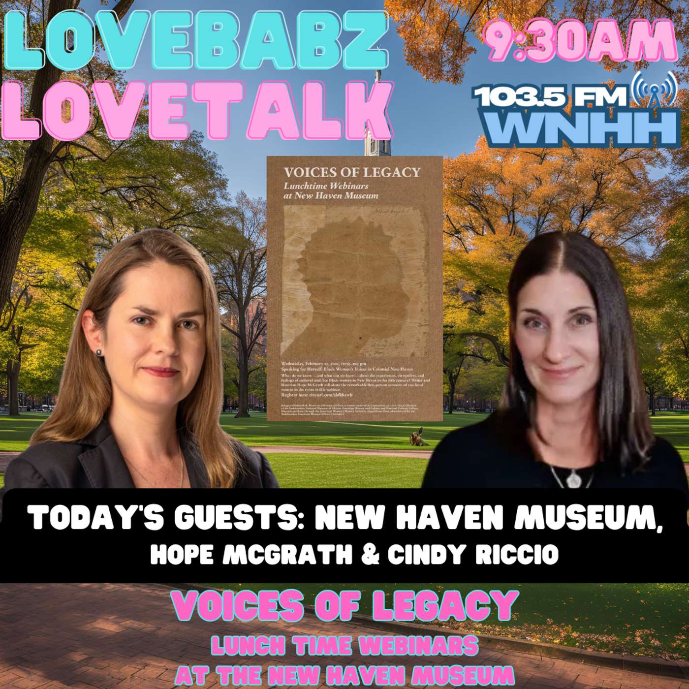 Cindy Riccio and Hope McGrath, New Haven Museum