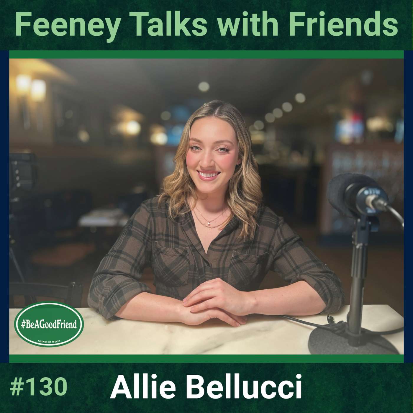 Feeney Talks With Friends