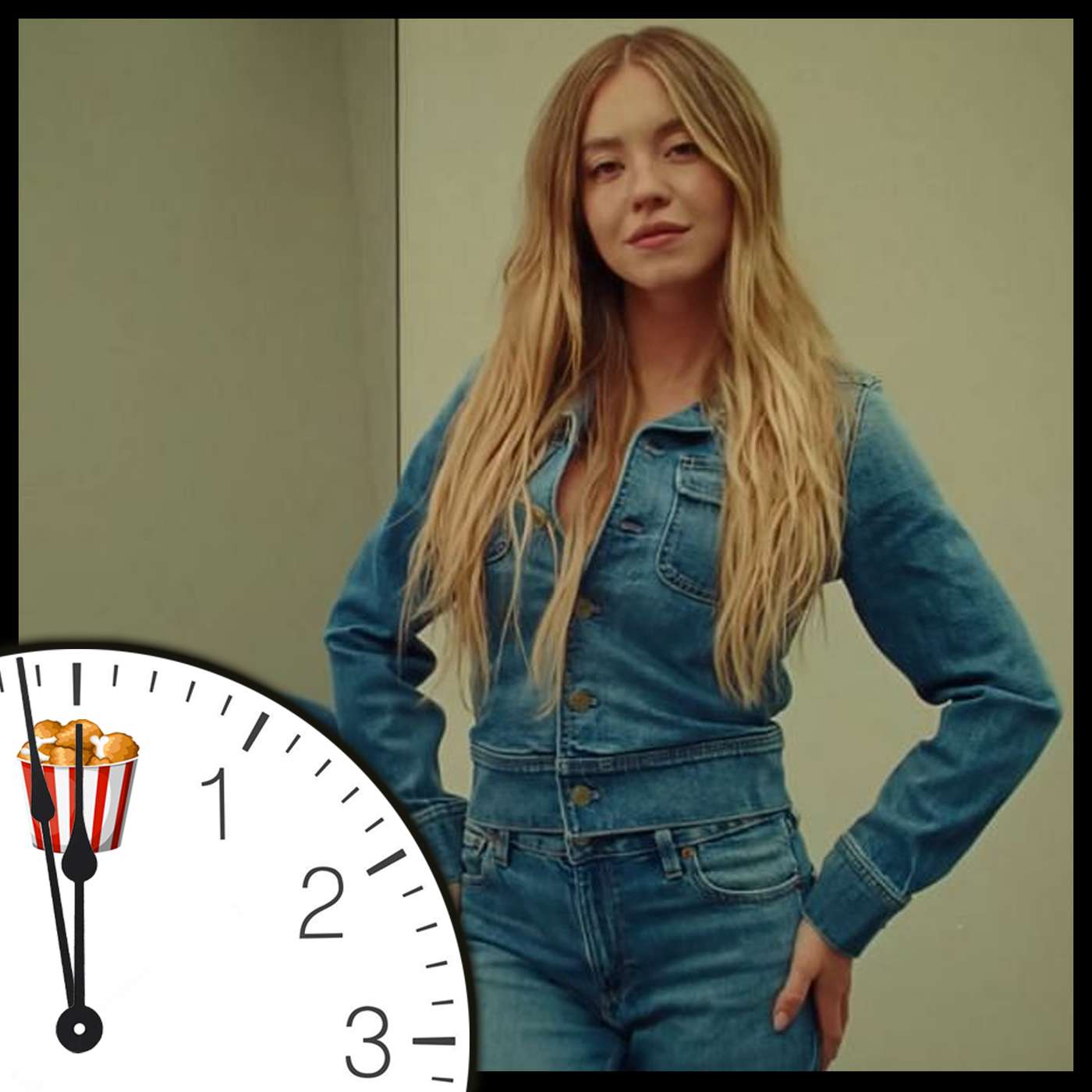 It's in the jeans...