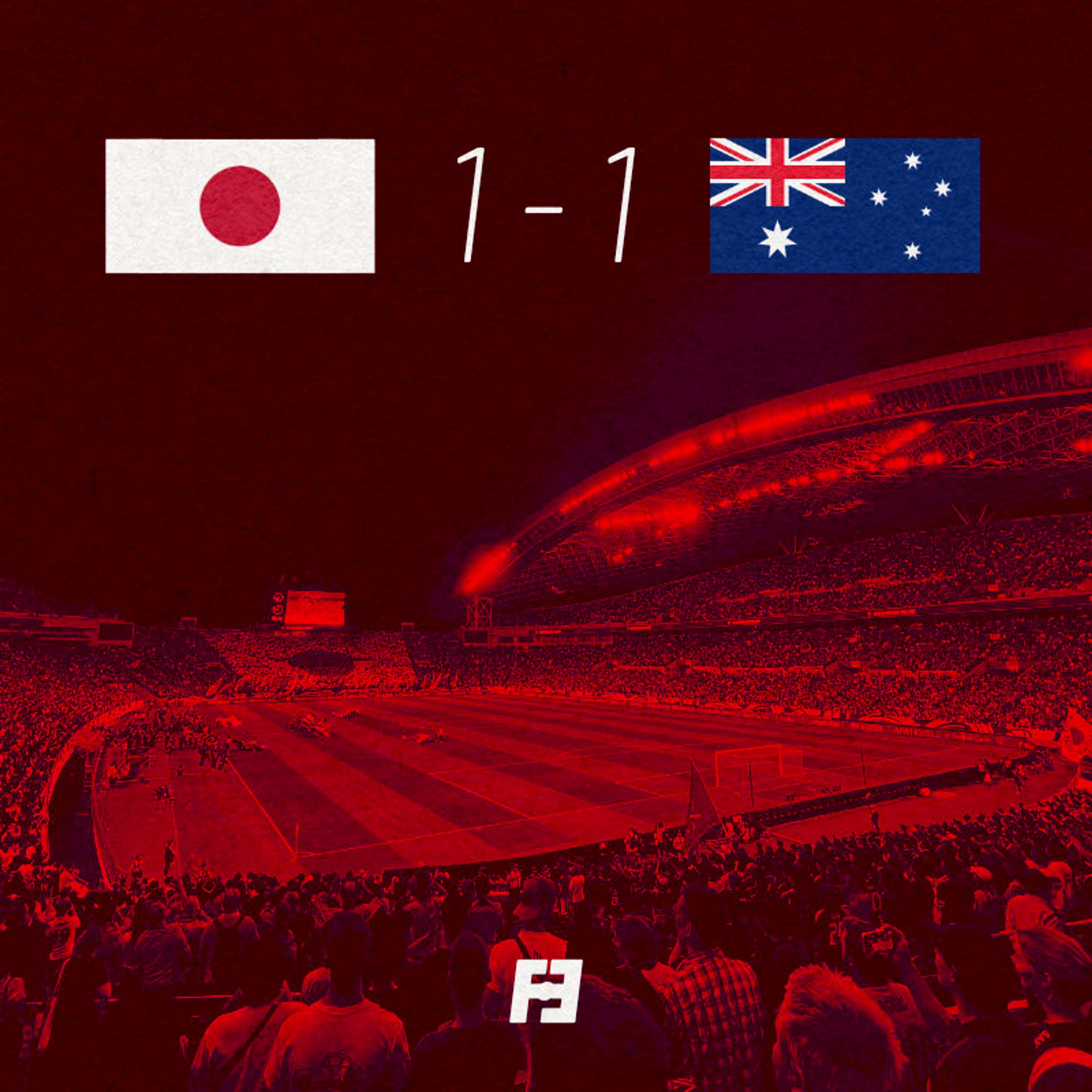 Japan 1-1 Australia - podcast episode cover