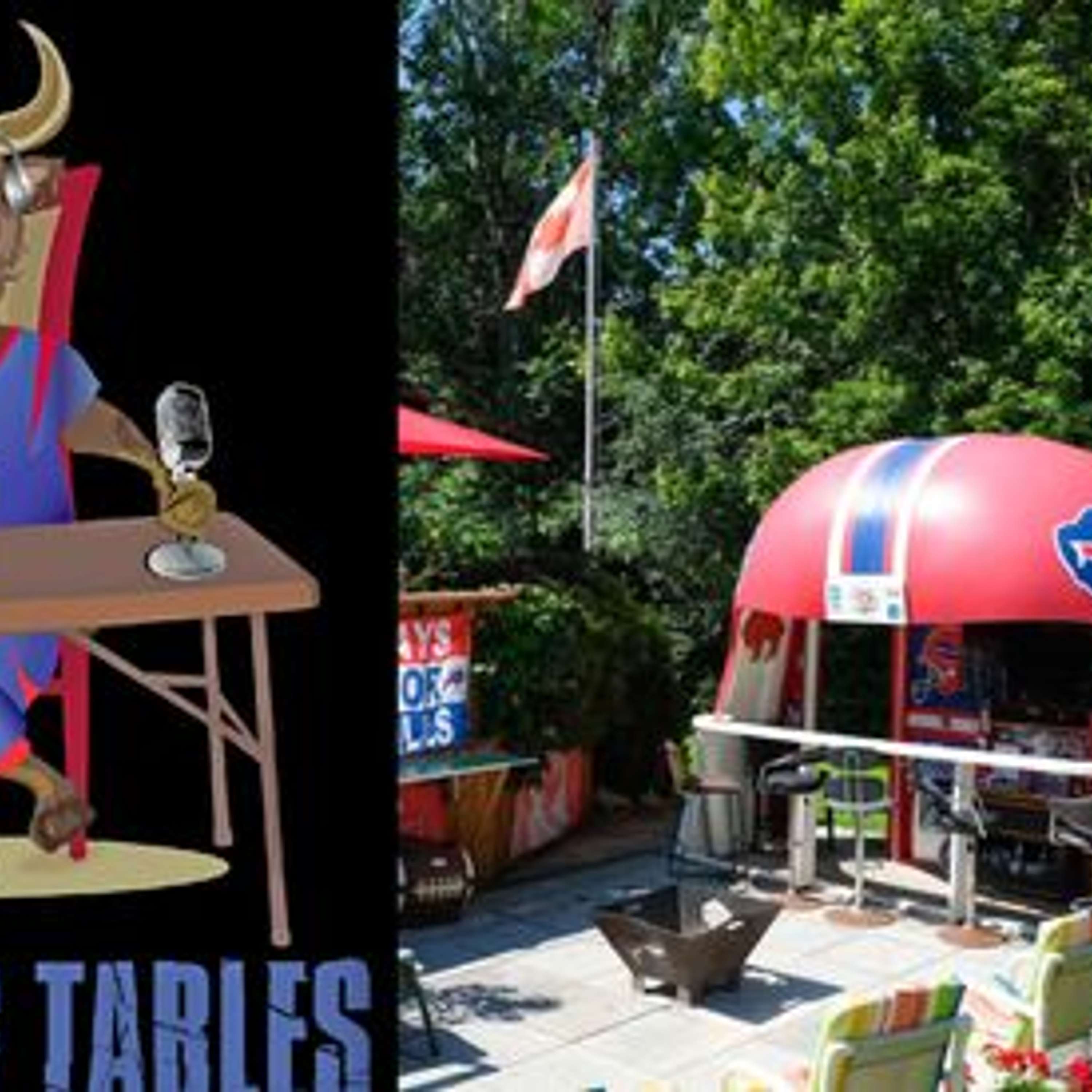 Bills Helmet Bar | Breaking Tables