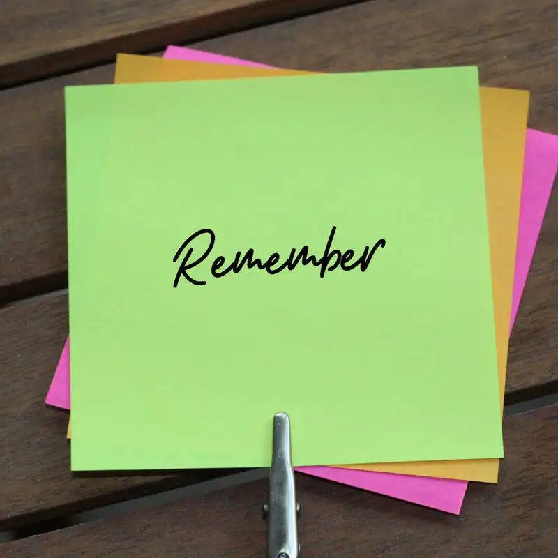 BLOG | Remembering to Remember
