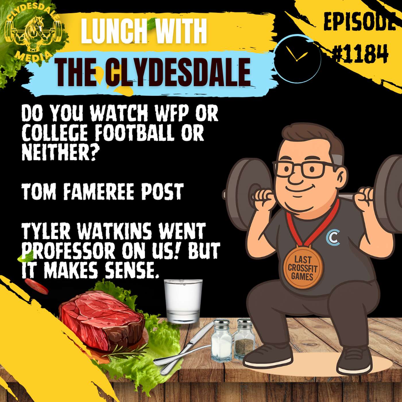 Lunch with the Clydesdale - What is our Crusade These Days.