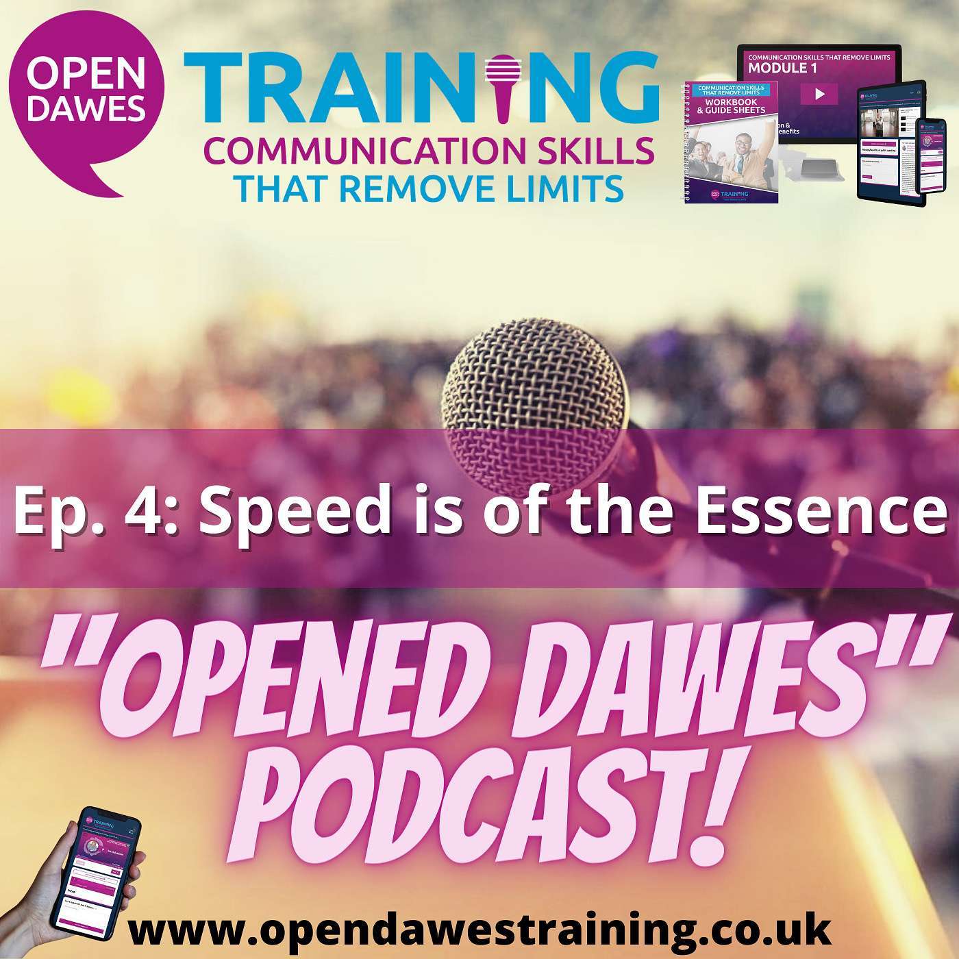 "Opened Dawes" Podcast Ep 4: Speed is of the Essence! episode artwork
