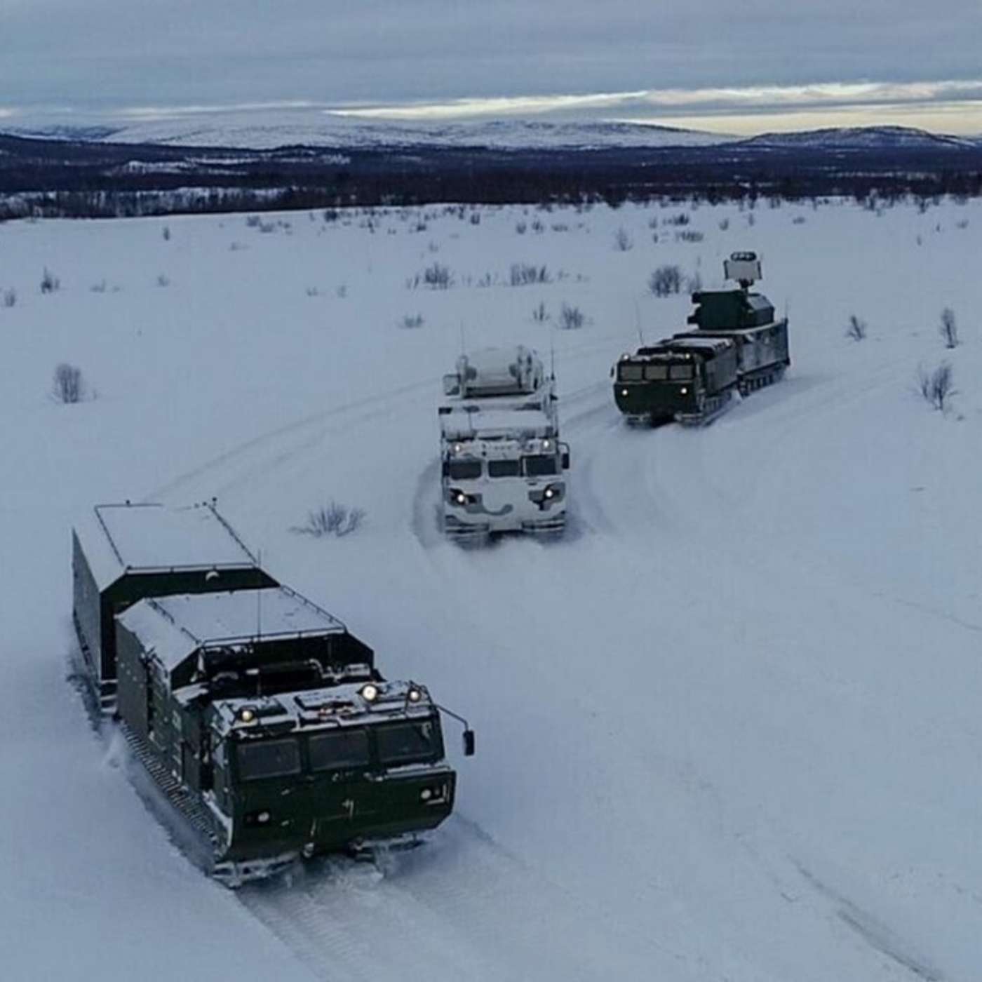 Новые российские зенитные ракетные комплексы потренировались у норвежской границы