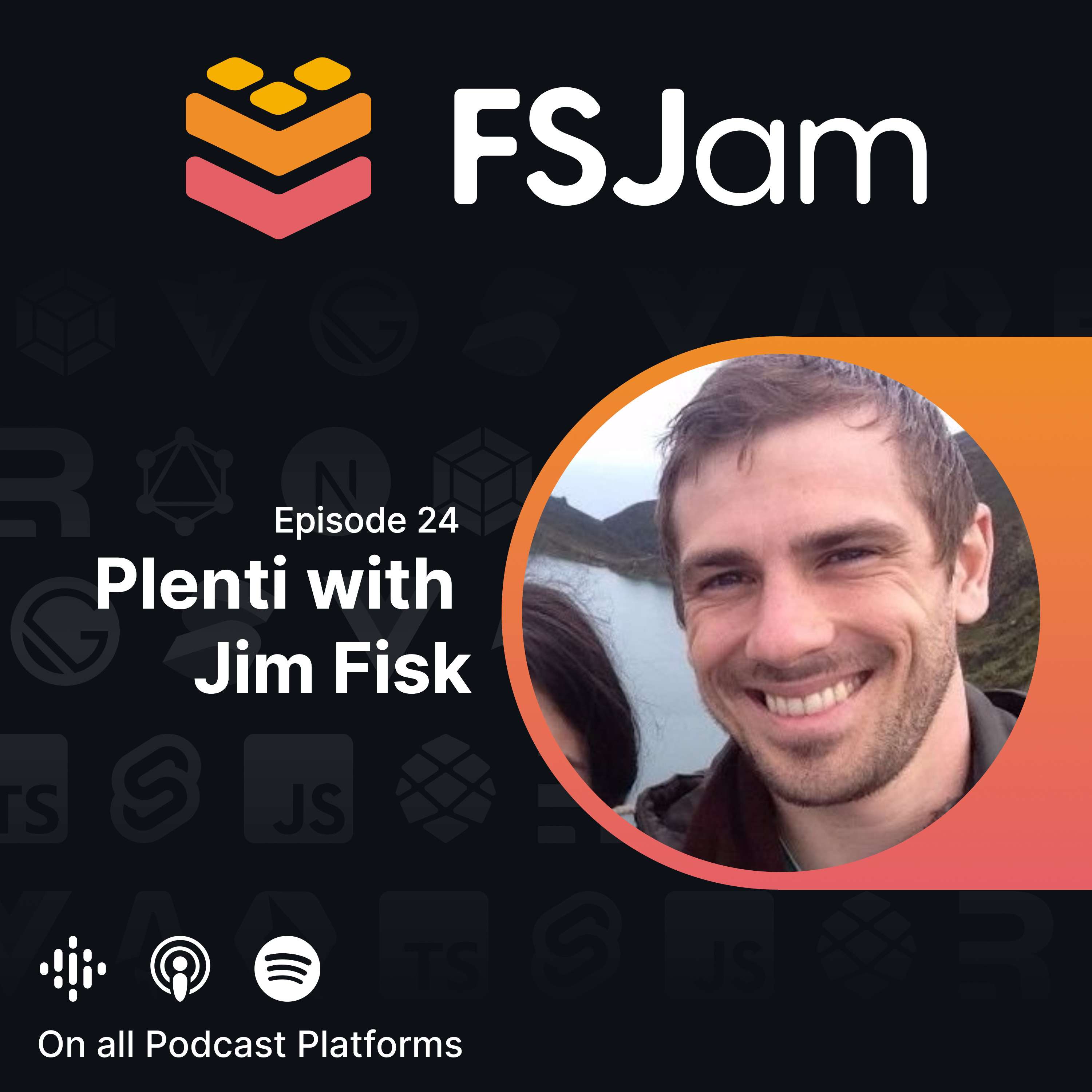 Podcast cover art for Plenti with Jim Fisk