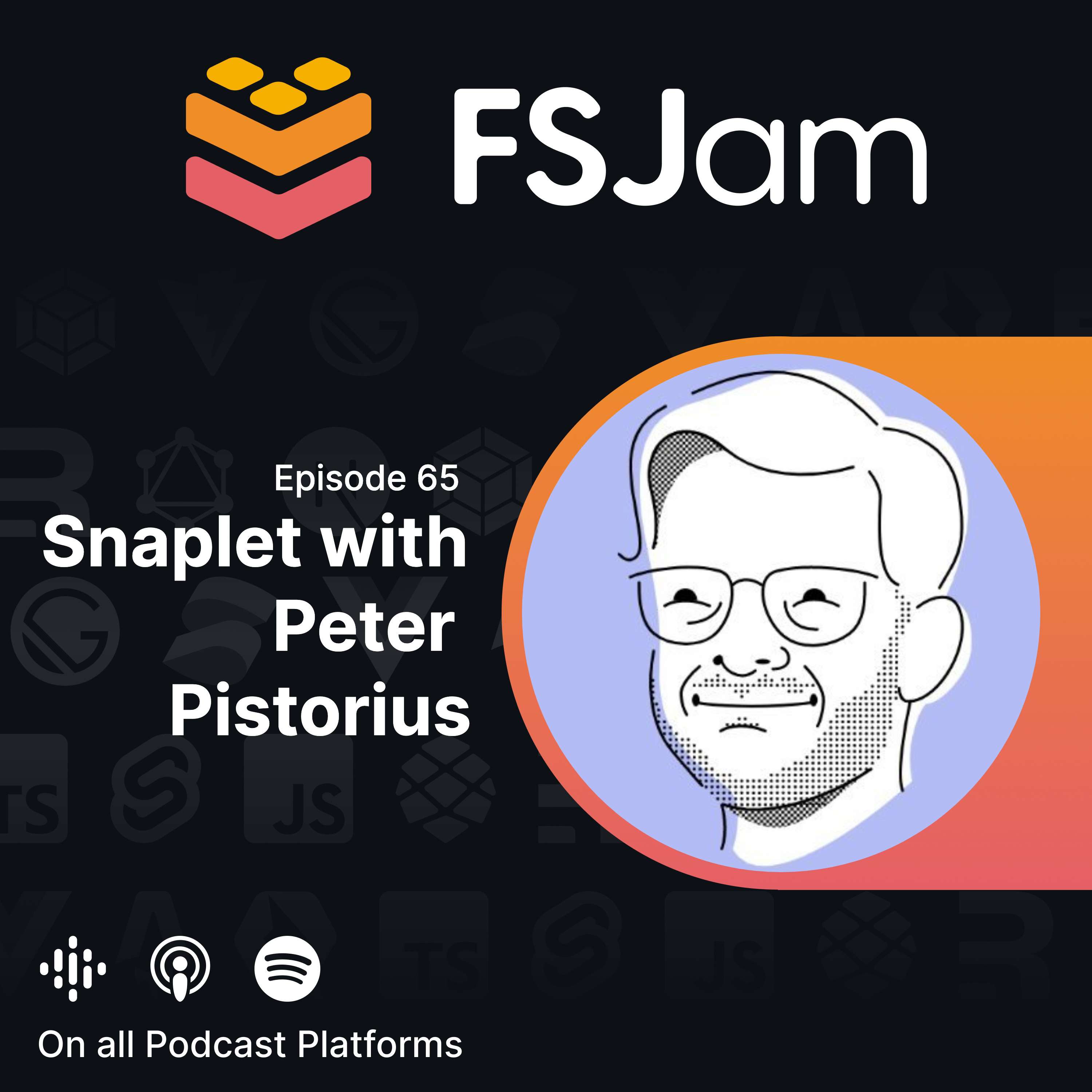 Podcast cover art for Snaplet with Peter Pistorius