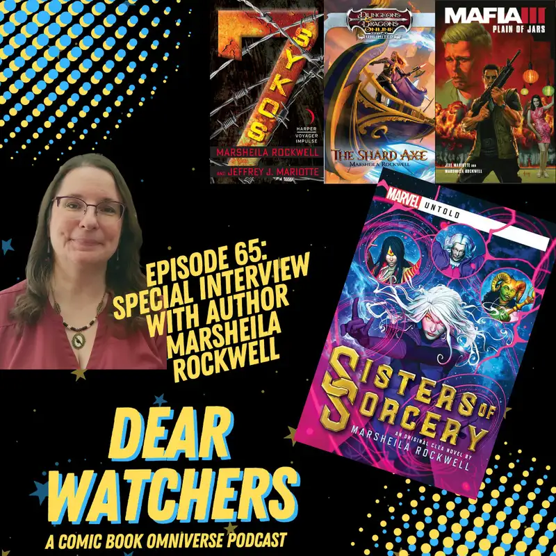 INTERVIEW: Marsheila Rockwell (author of Marvel Untold Story: Sisters of Sorcery - a Clea novel, 7 SYKOS, Dungeons & Dragons tie-in novels & much more)