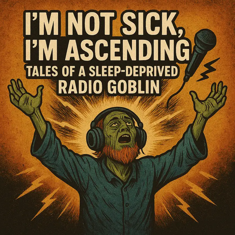 #0187 - I’m Not Sick, I’m Ascending: Tales of a Sleep-Deprived Radio Goblin - 04/22/2025