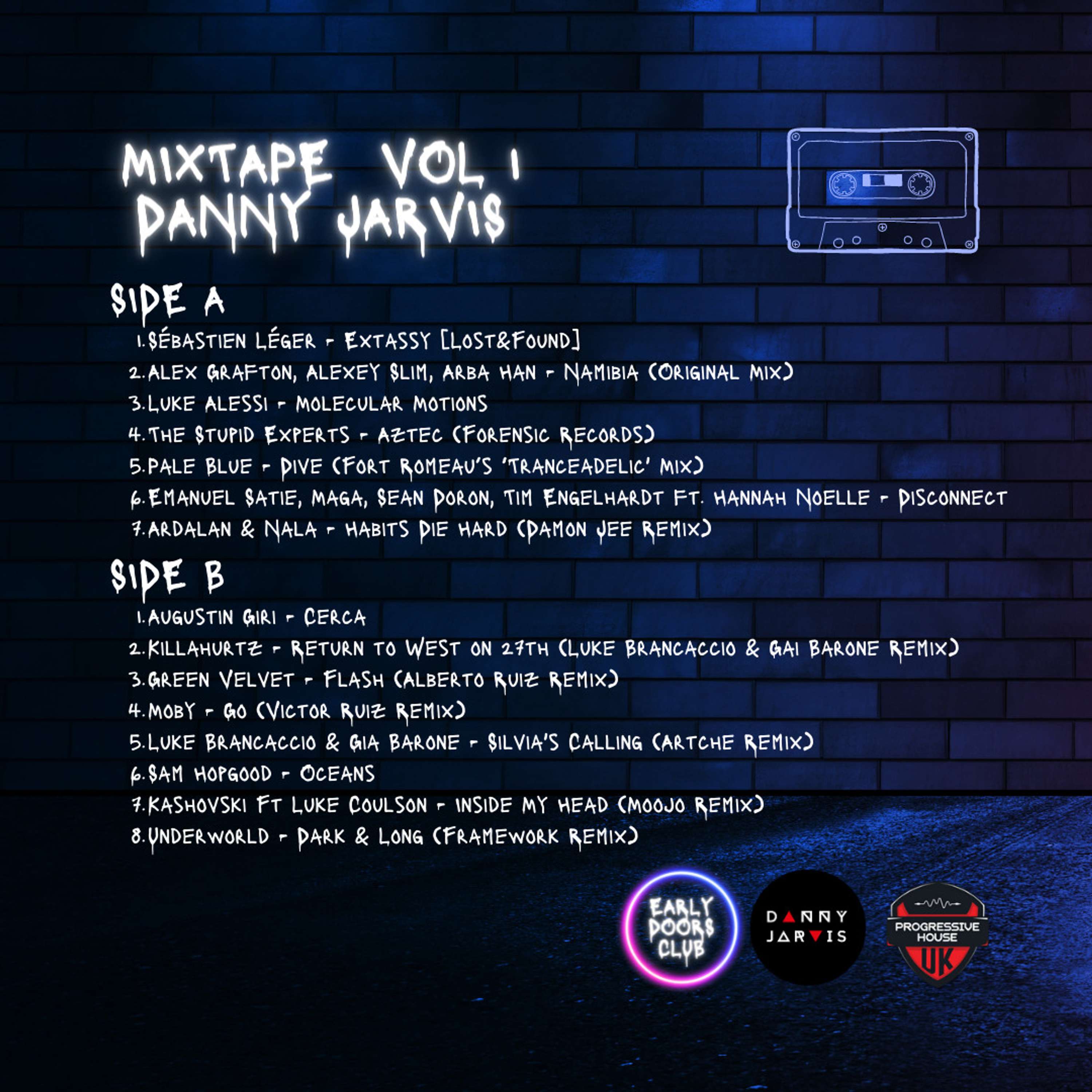 Early Doors Club Mixtape Vol 1 - Danny Jarvis