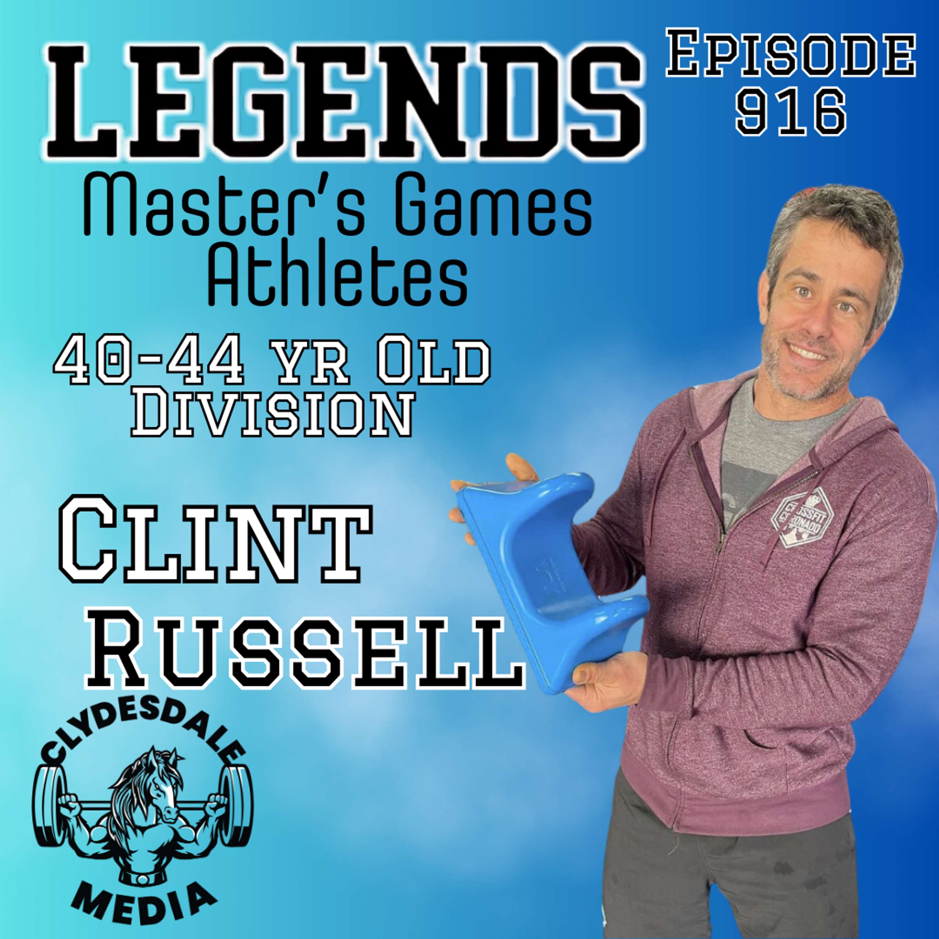 Clint Russell | The Athletes of the 2024 Legends Masters CrossFit Games