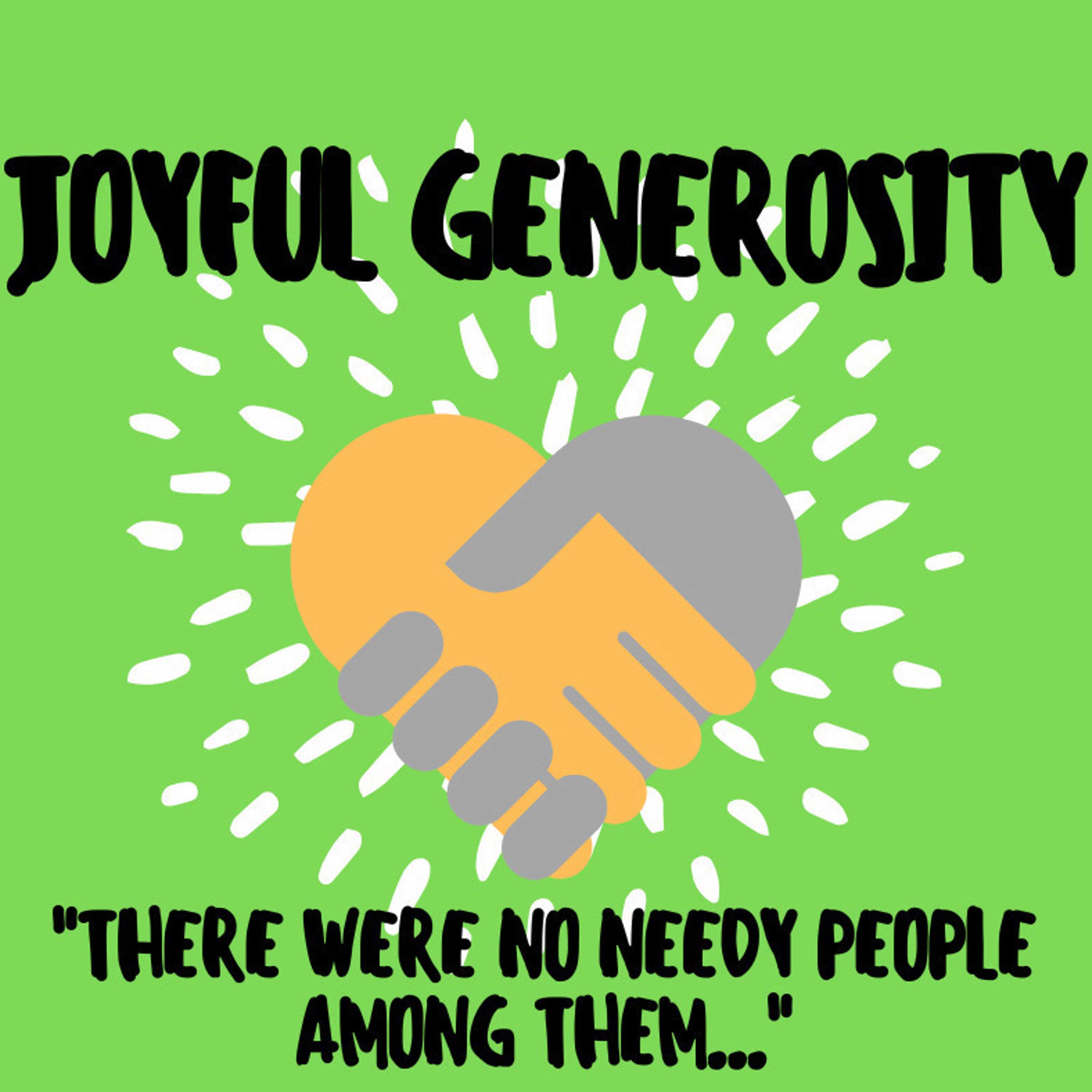 Joyful Generosity episode artwork