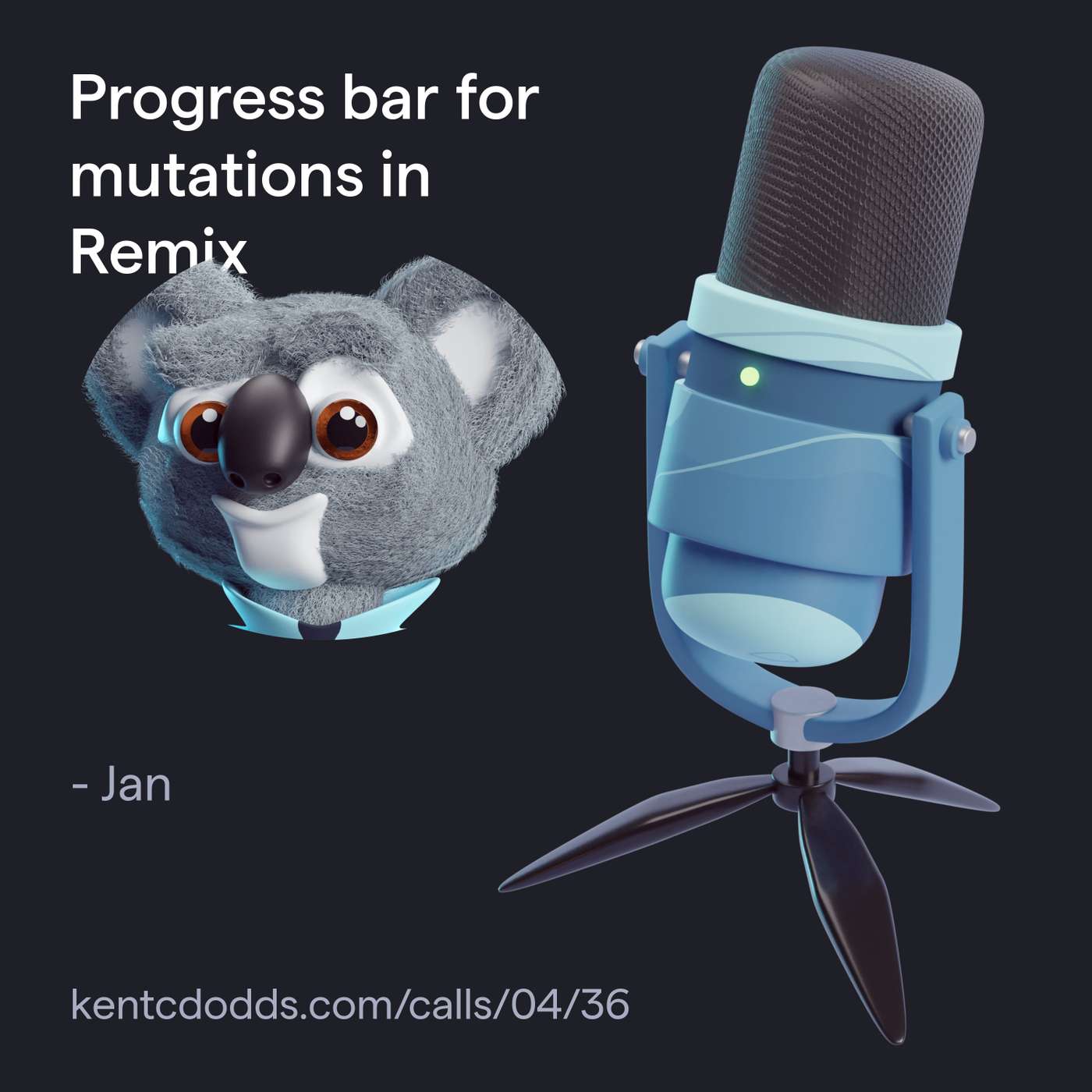 Progress bar for mutations in Remix