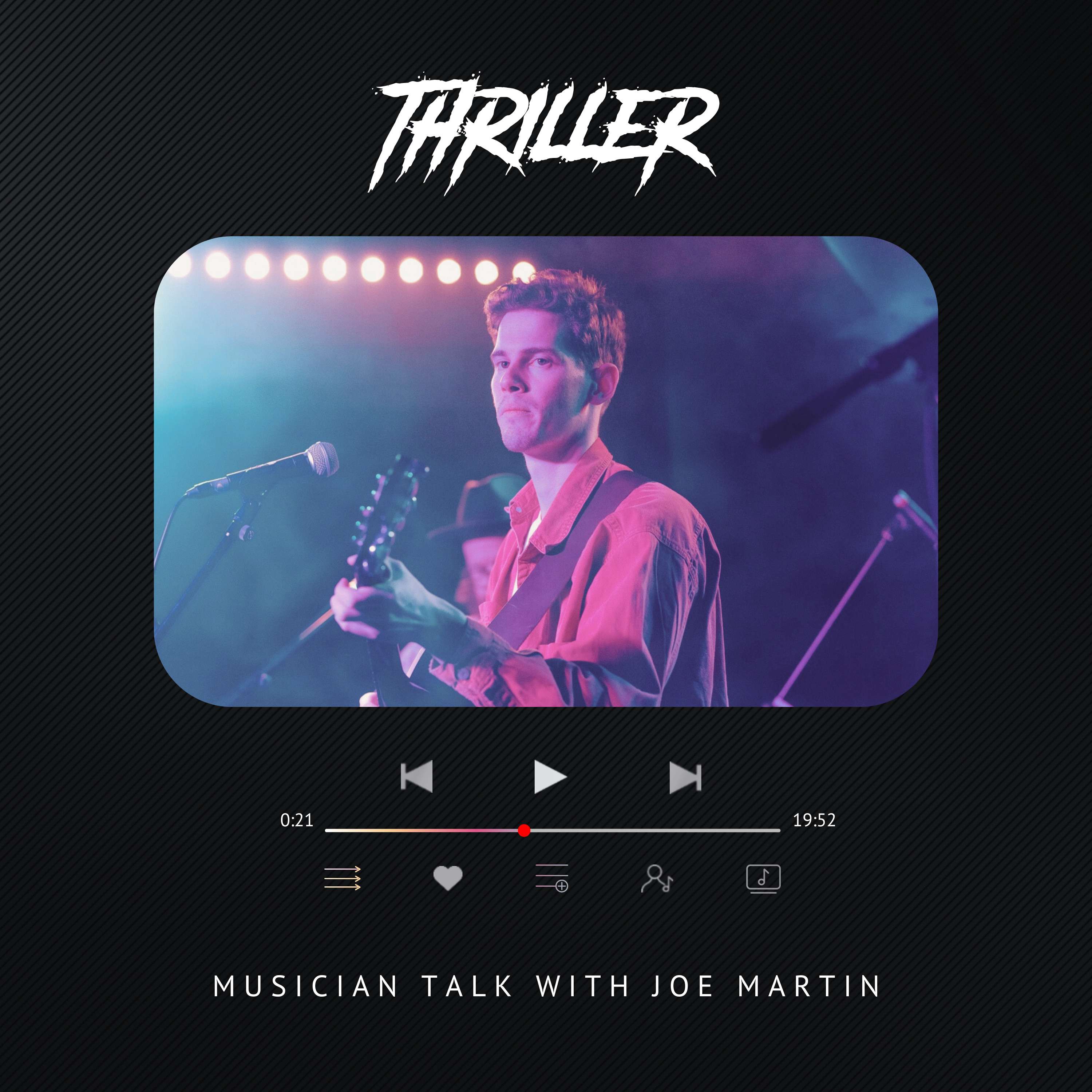 Musician talk with Joe Martin