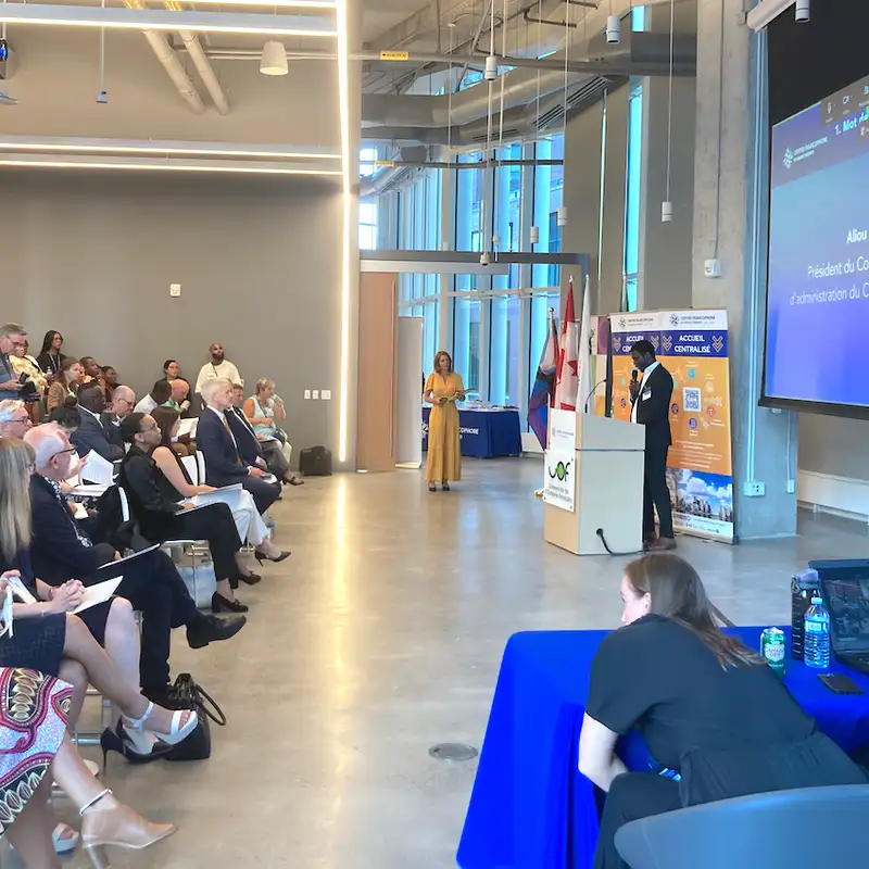REPORTAGE - Le Centre Francophone du Grand Toronto dévoile son rapport annuel à l'UoF