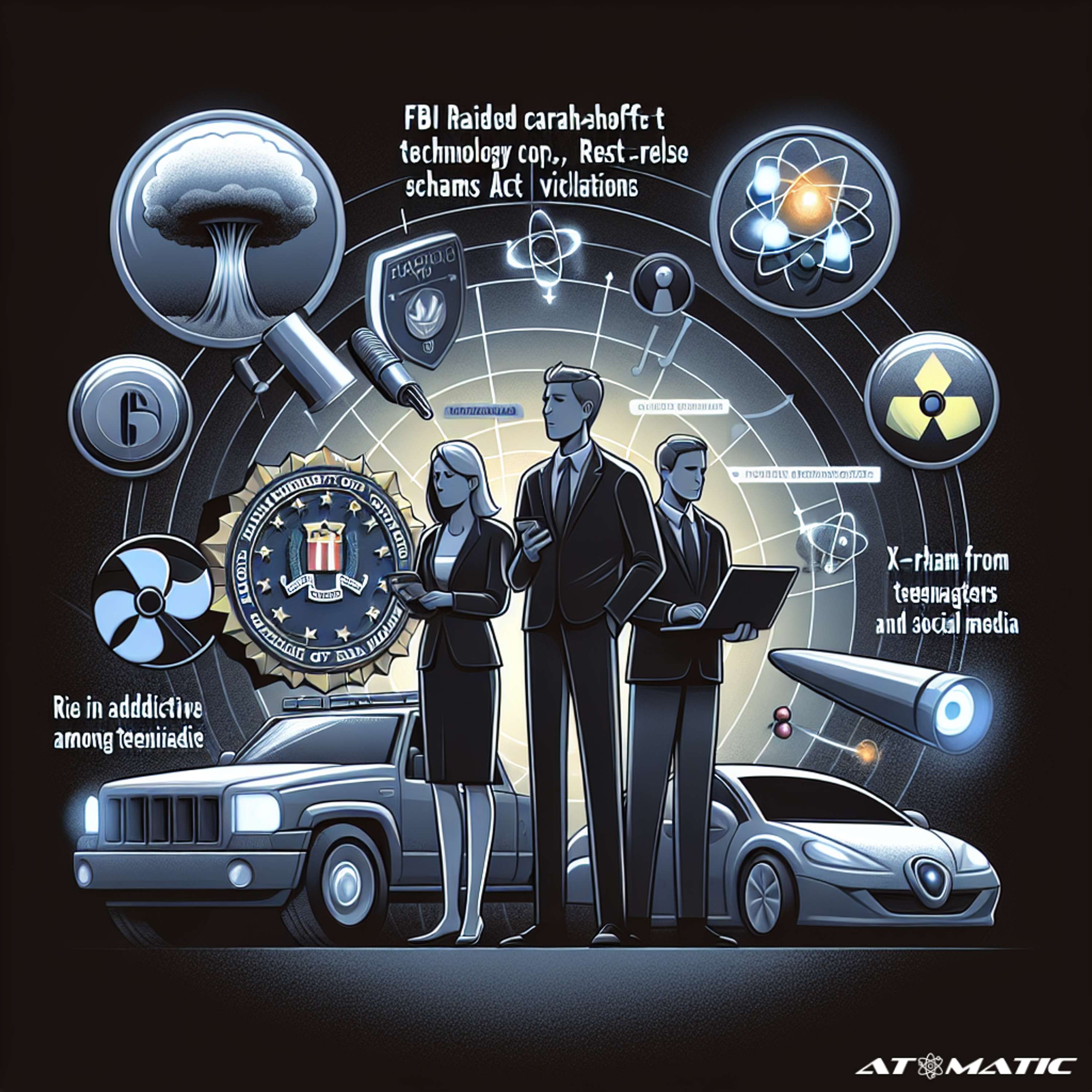 FBI Raids, Teen Social Media, and Asteroid Deflection