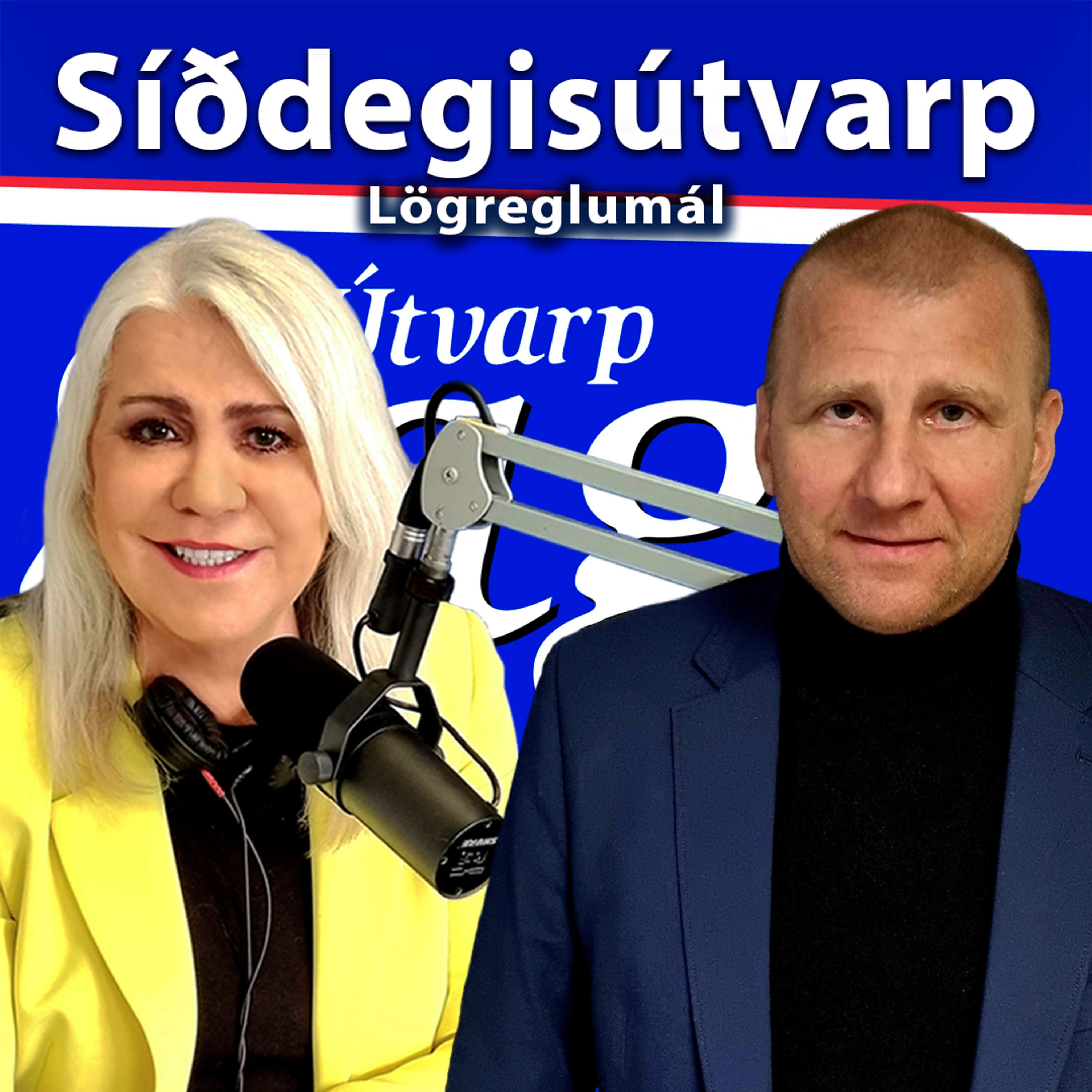 Arnþrúður Karlsdóttir ræðir við Fjölni Sæmundsson formann Landssambands lögreglumanna