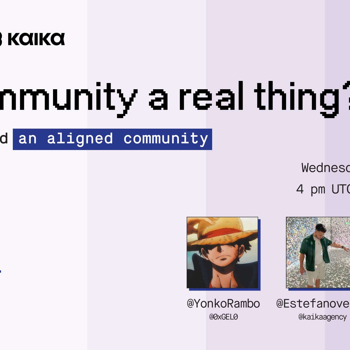 Is community a real thing?