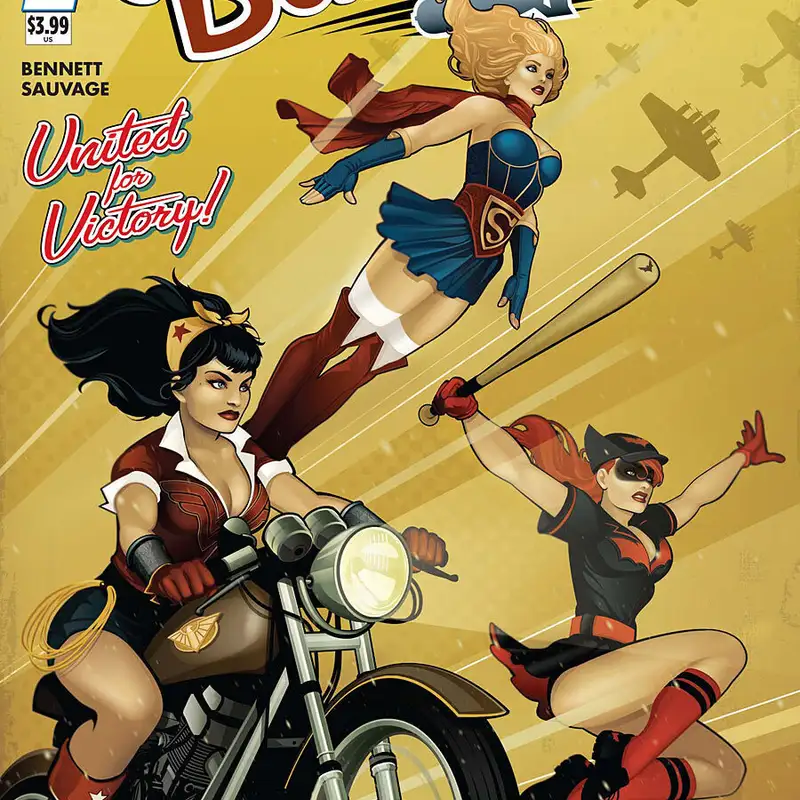 What if the DC Comics female heroes were all fighting in World War II as a team called the Bombshells? From DC Comics Bombshells with Special Guest Author & Historian Tim Hanley (Not All Supermen: Sexism, Toxic Masculinity, and the Complex History of Superheroes)