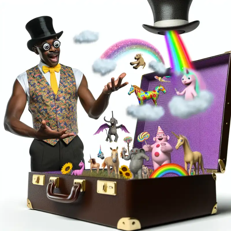 Serendipity in a Briefcase The Whimsical Adventures of a Magic Salesman