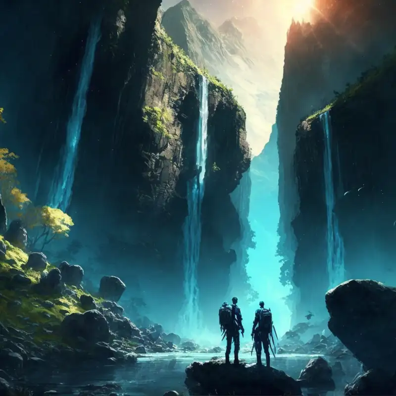 Waterfall Sounds (8 Hrs) for Relaxation and Study