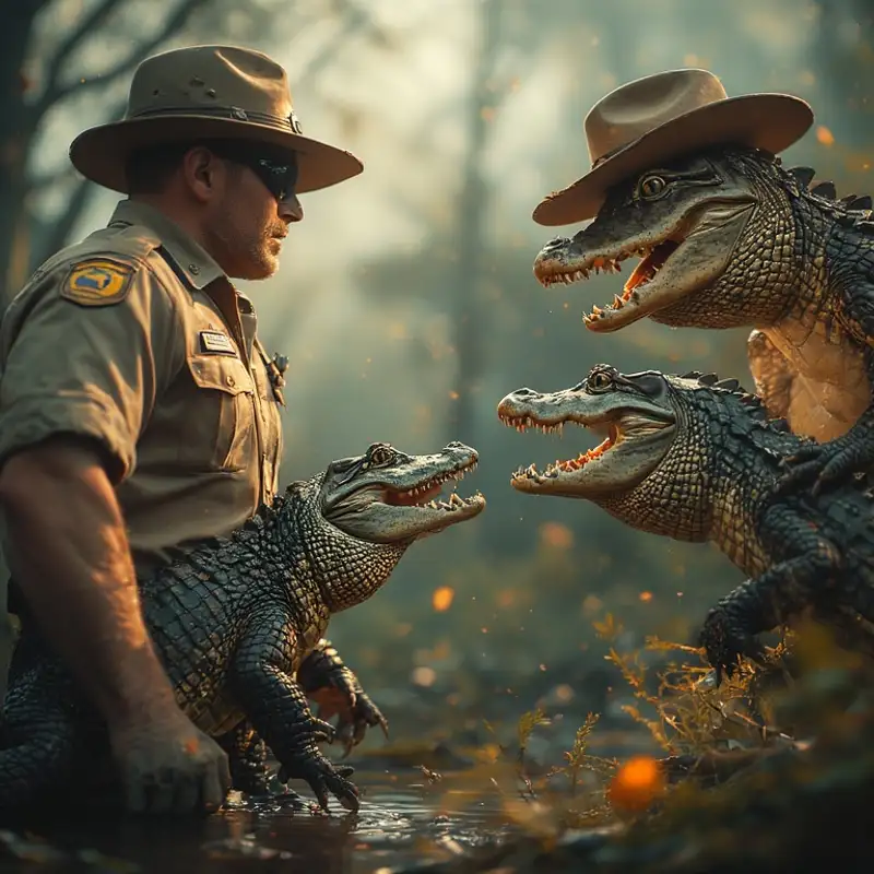 #0230 - Park Ranger vs. Orange Gator: The AI Slop Cinematic Universe - 08/19/2025