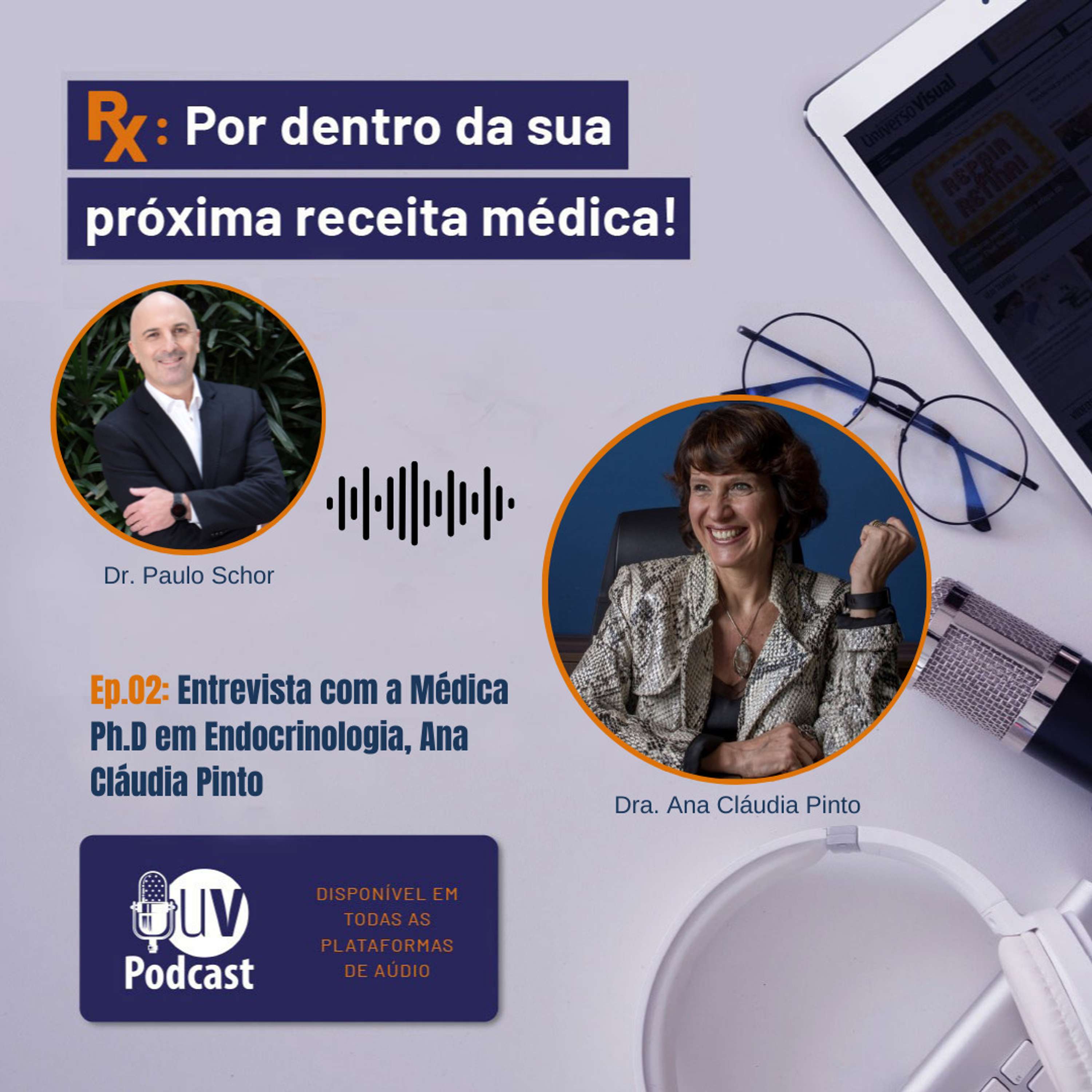 Ep. 02 | Programa Rx | Paulo Schor entrevista a Dra Ana Claudia Pinto