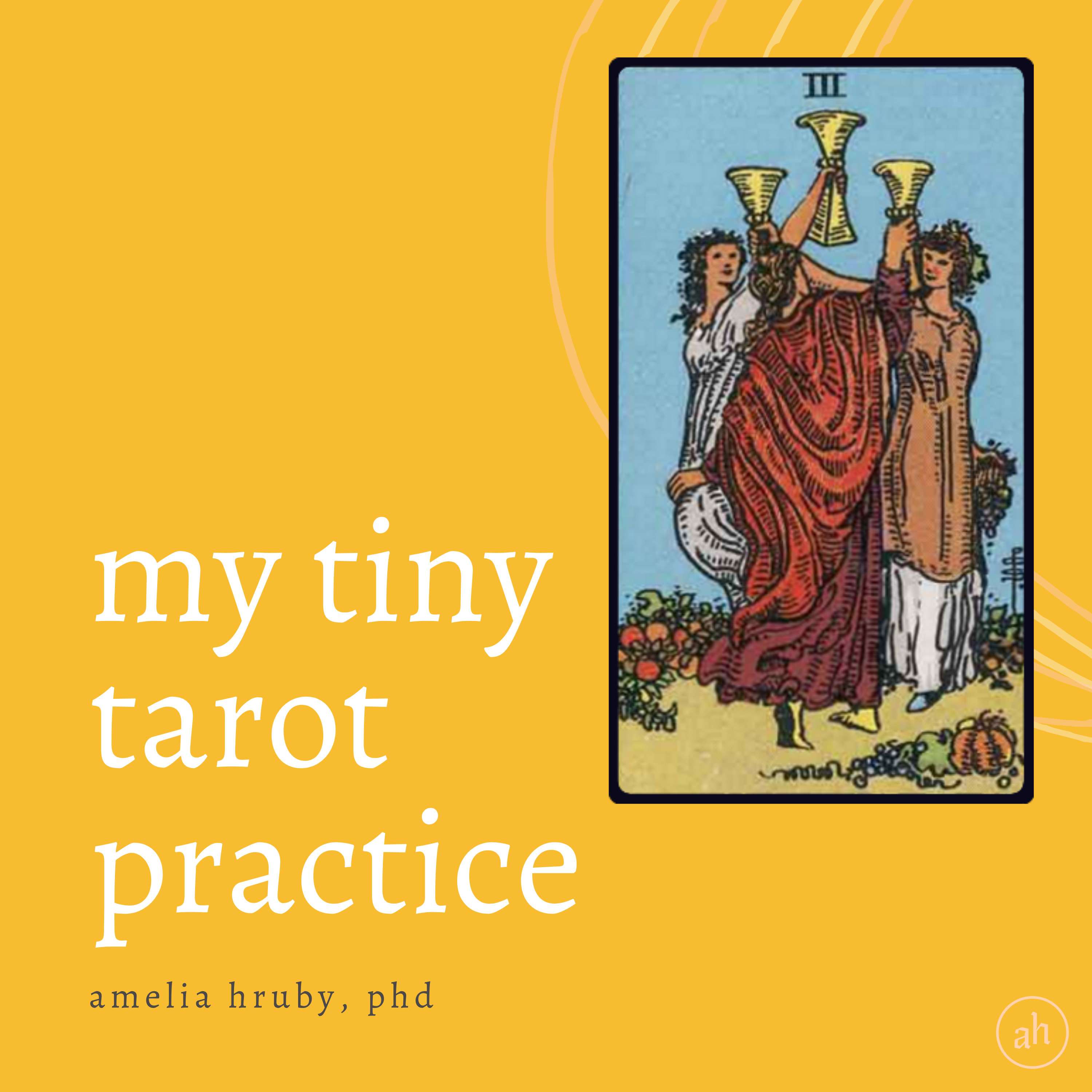 my tiny tarot practice