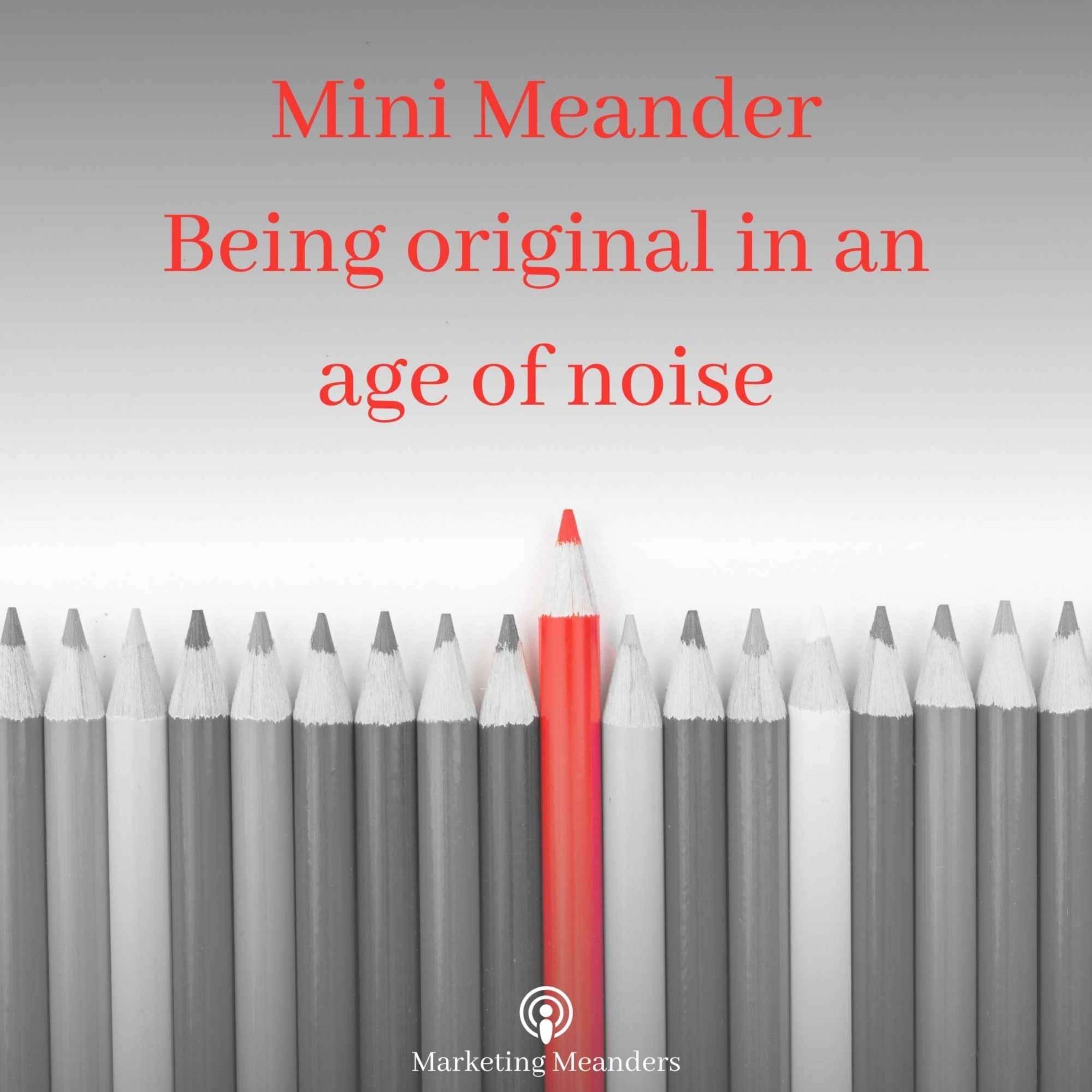 Marketing Meanders: The Marketing Podcast for Marketers and Small Business Owners