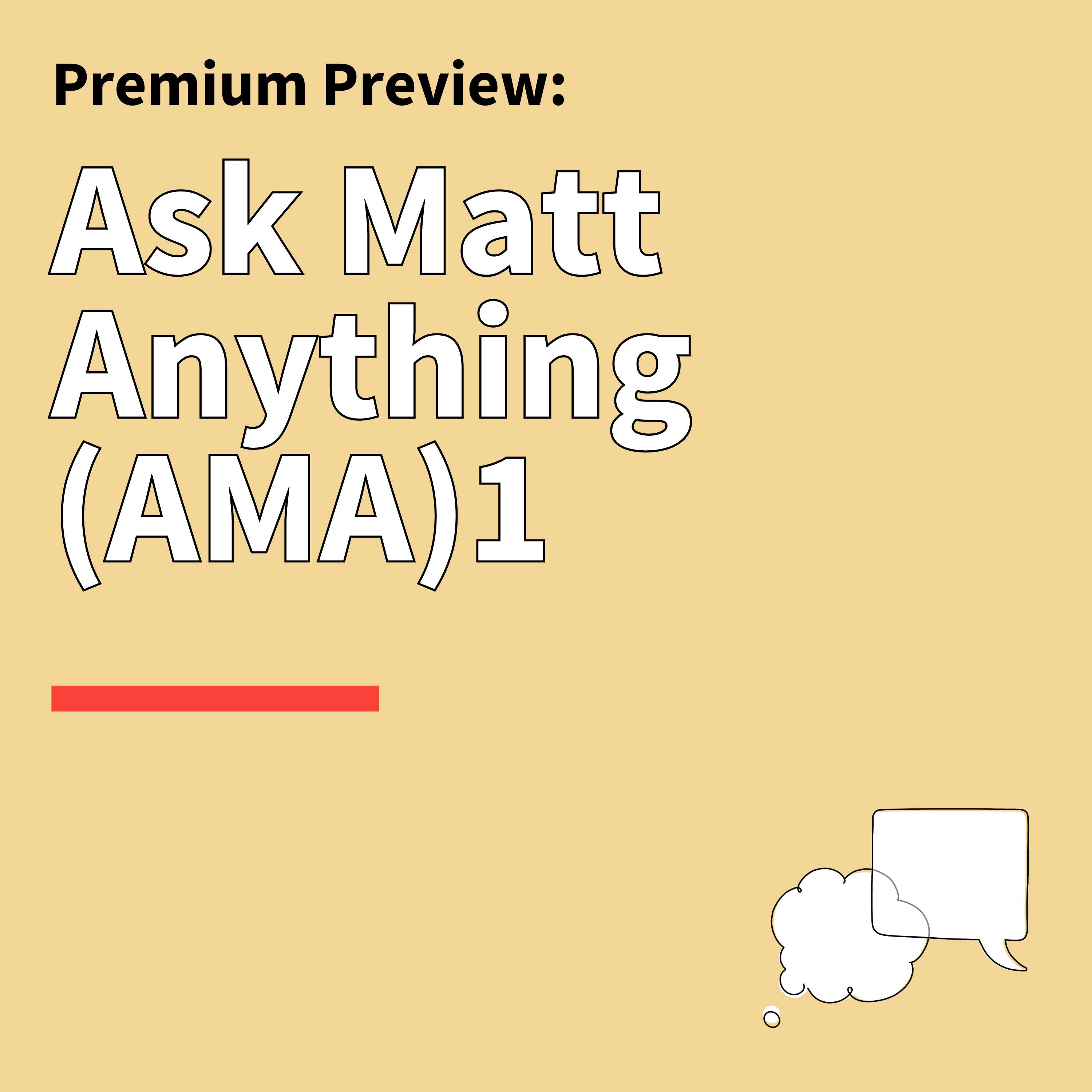 Ask Matt Anything (AMA) 1: Trust, Paraphrasing, and Nonverbal Cues