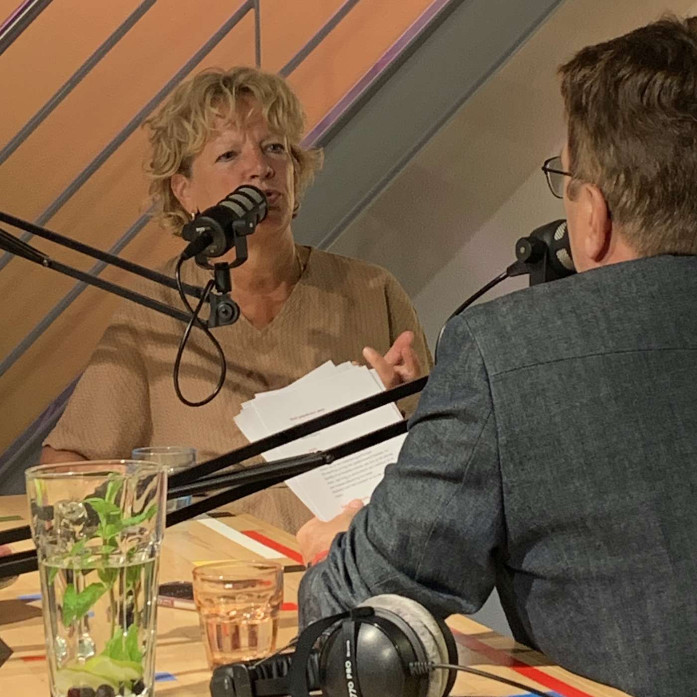 Maria van der Heijden directeur-bestuurder van MVO Nederland & co-founder van Women on Wings over de “Tirannie van het NU” en “Bloeien als organisatie” in de context van leiderschap.