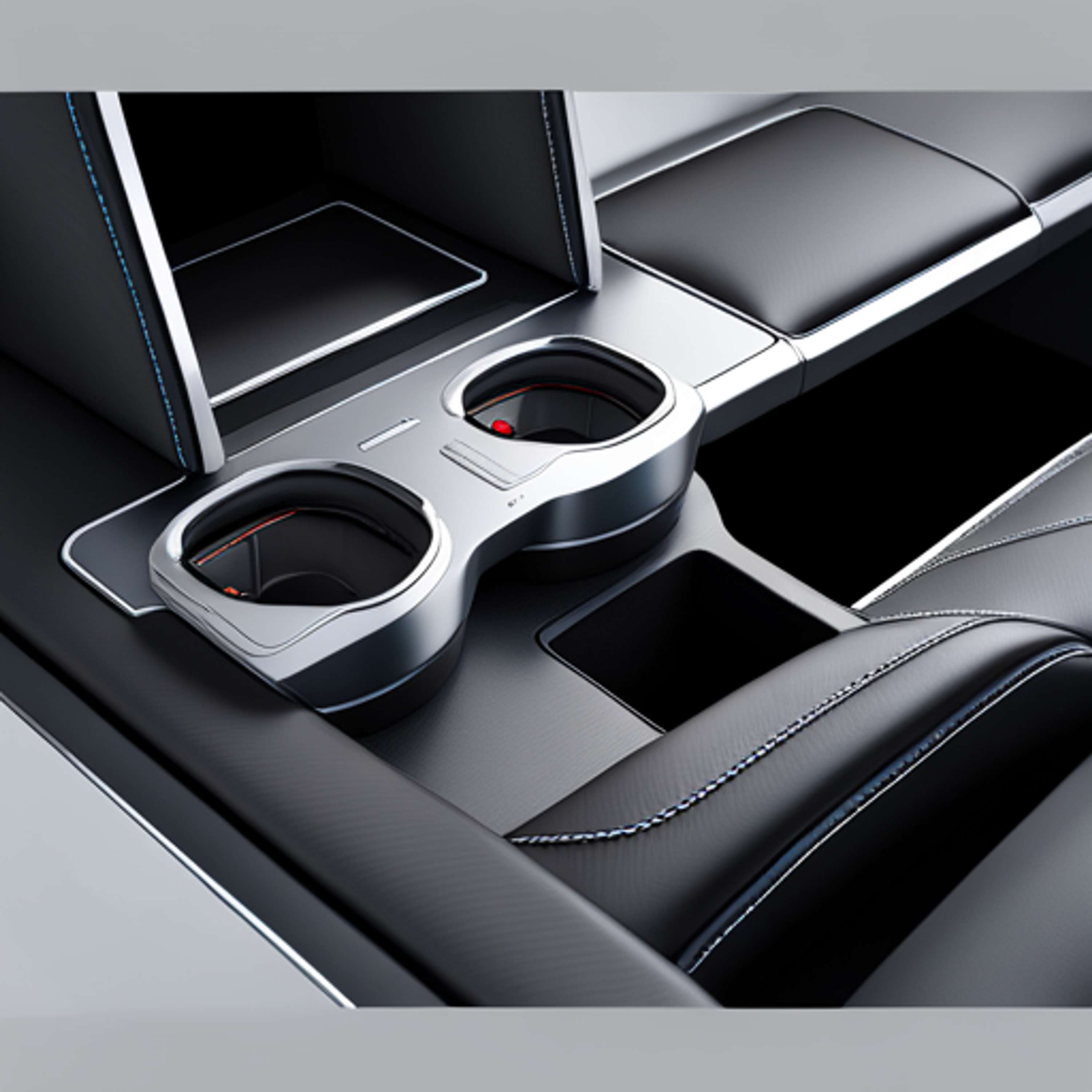 Top Center Console Cup Holder Inserts for Tesla Models Y and 3: Enhance Your Tesla Experience