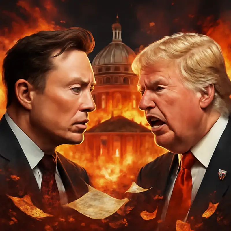 Musk vs Trump The Battle Over a Controversial Spending Bill