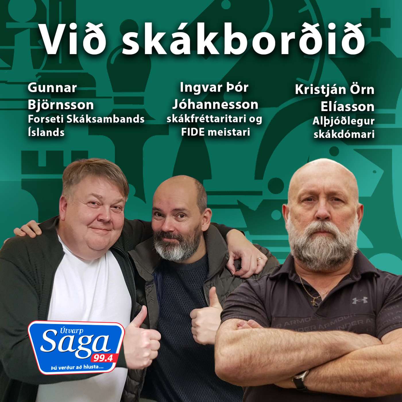 Við skákborðið