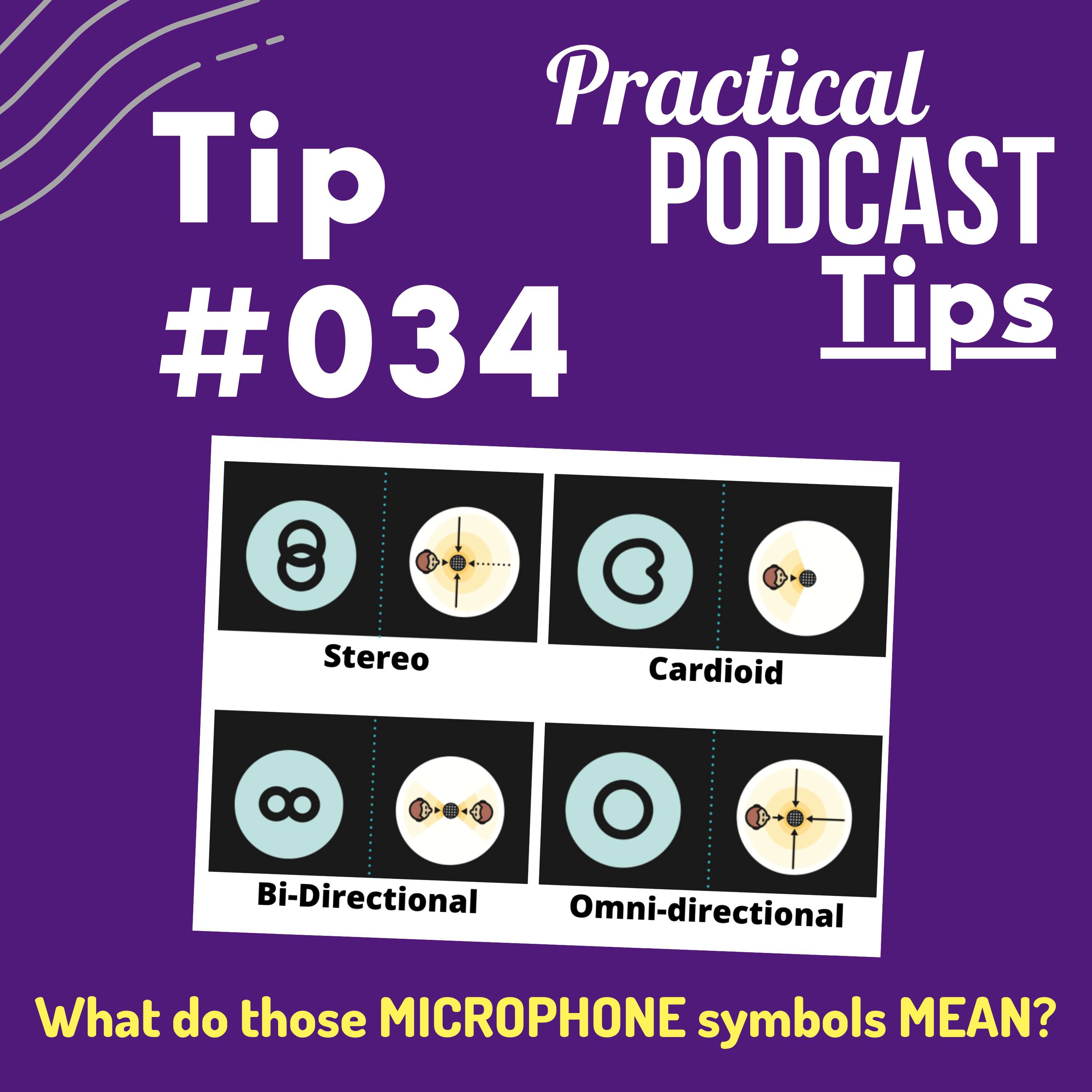 What do those MICROPHONE symbols MEAN?