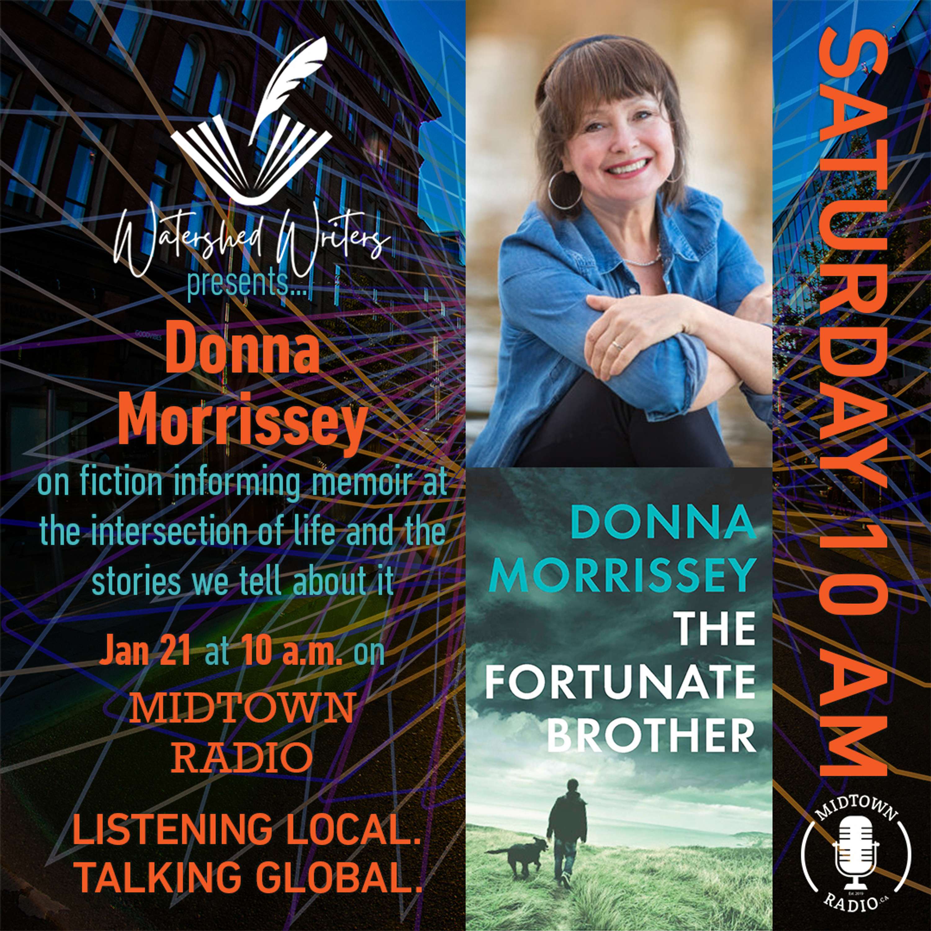 DONNA MORRISSEY on how fiction informs memoir