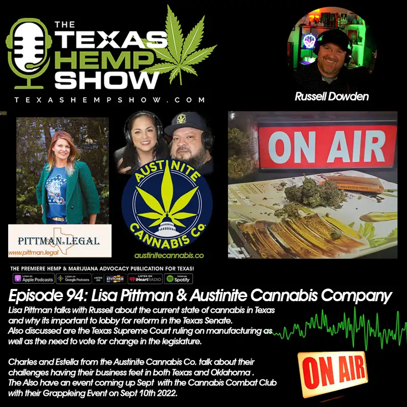 Episode # 94: Lisa Pittman & The Austinite Cannabis Co.