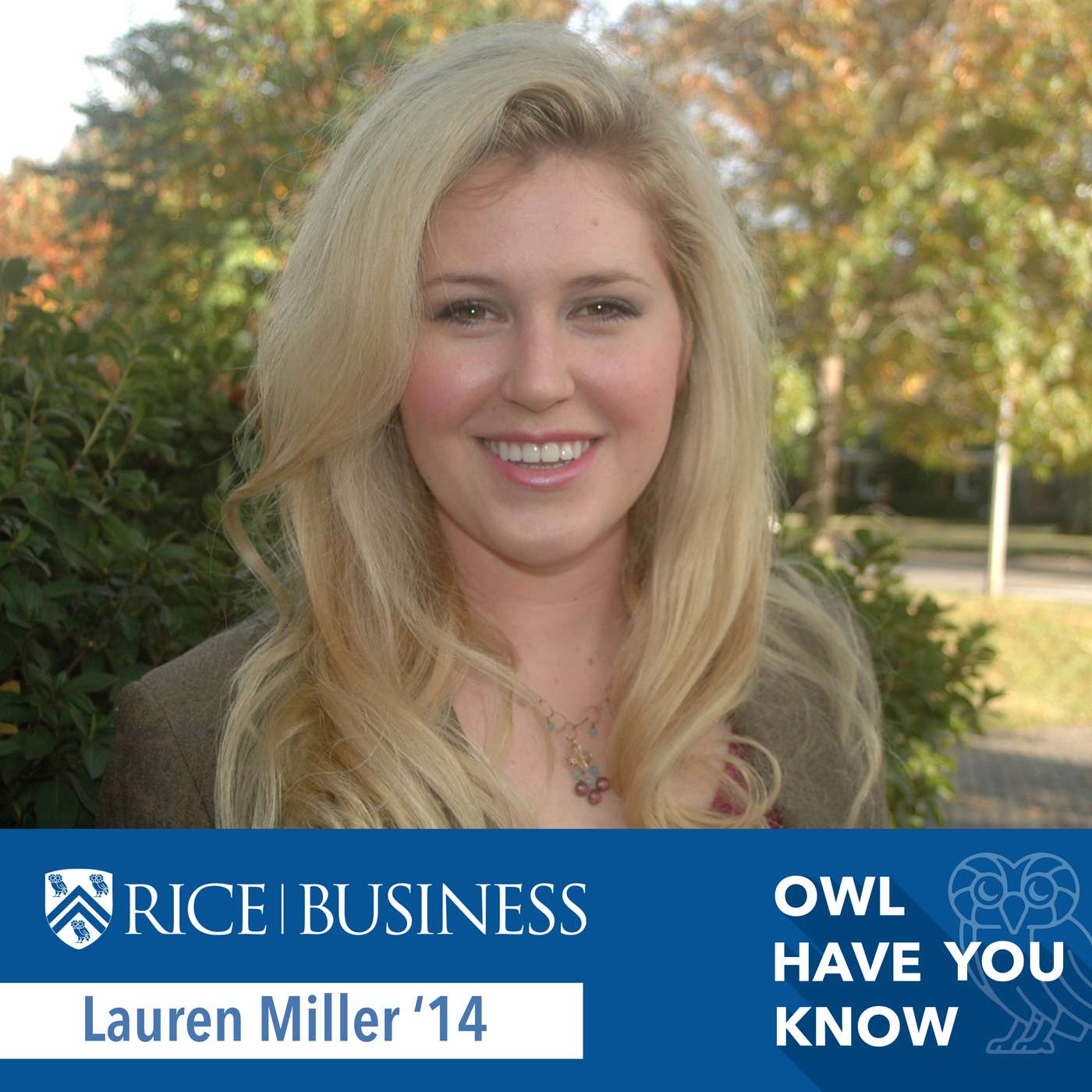 A Self-Proclaimed Sustainability Nerd feat. Lauren Miller ‘14