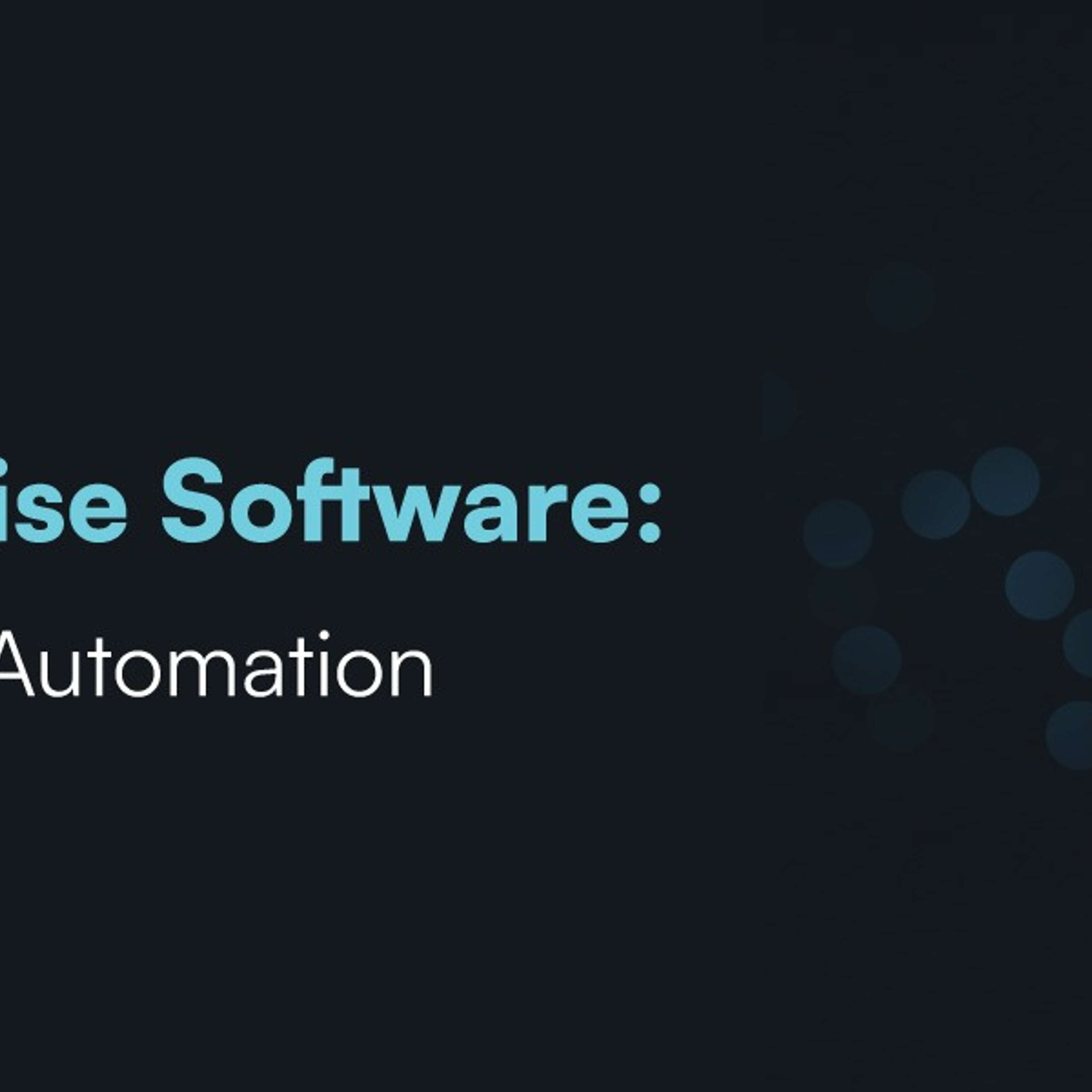 Agentic AI in Enterprise Software: The Next Leap in Intelligent Automation