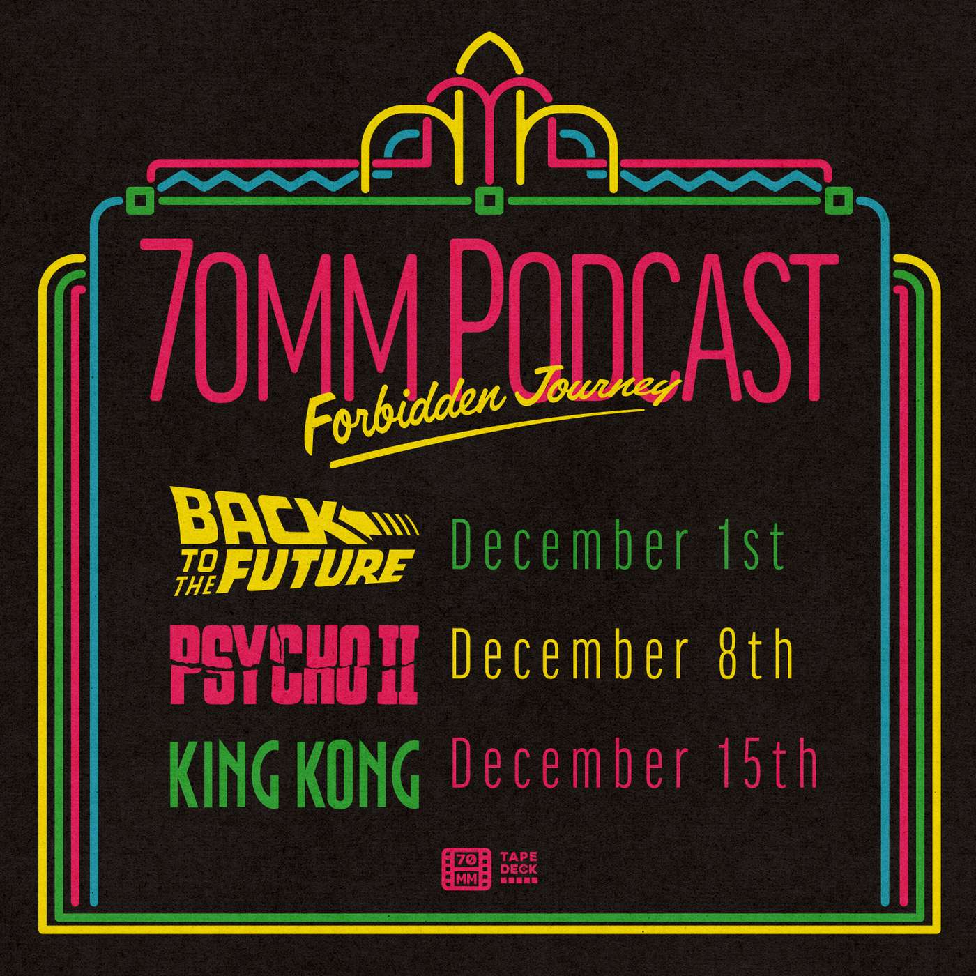 70mm's Forbidden Journey