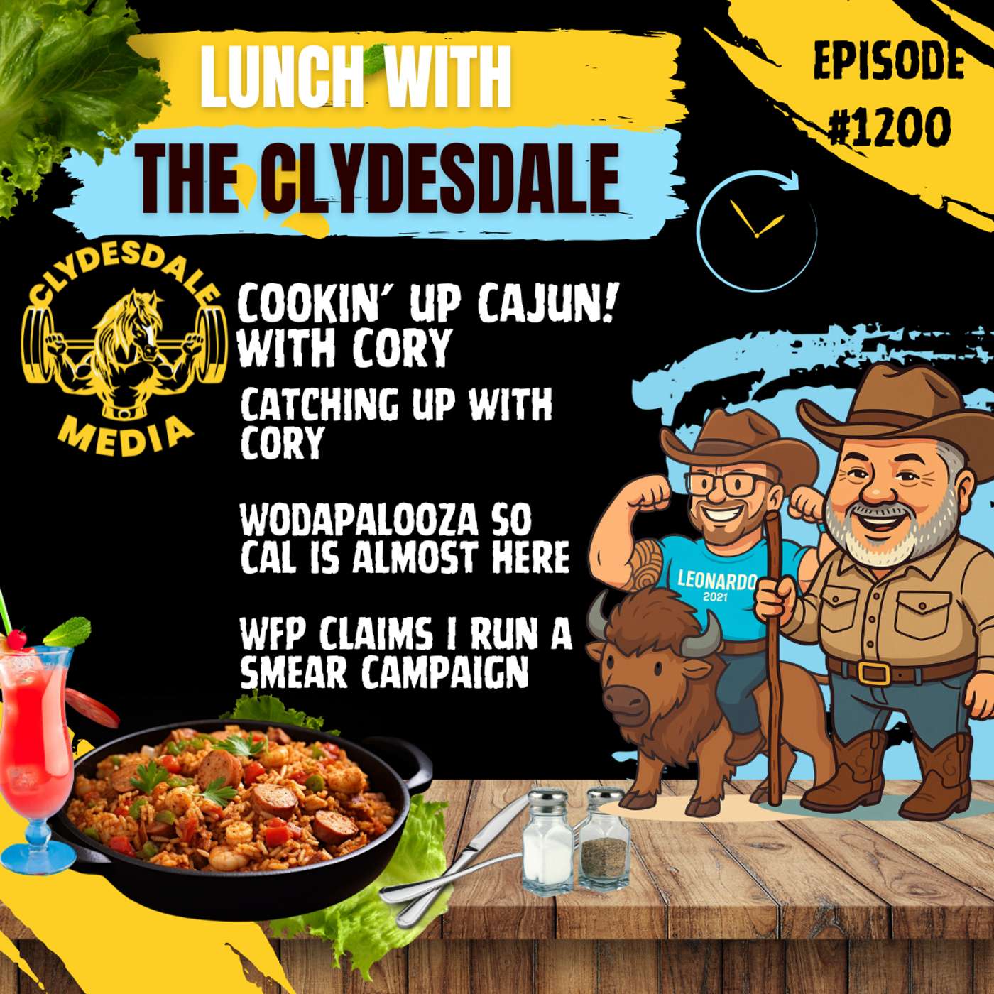 Lunch with the Clydesdale - Cajun Wednesday | WFP Responds to Smear Campaign