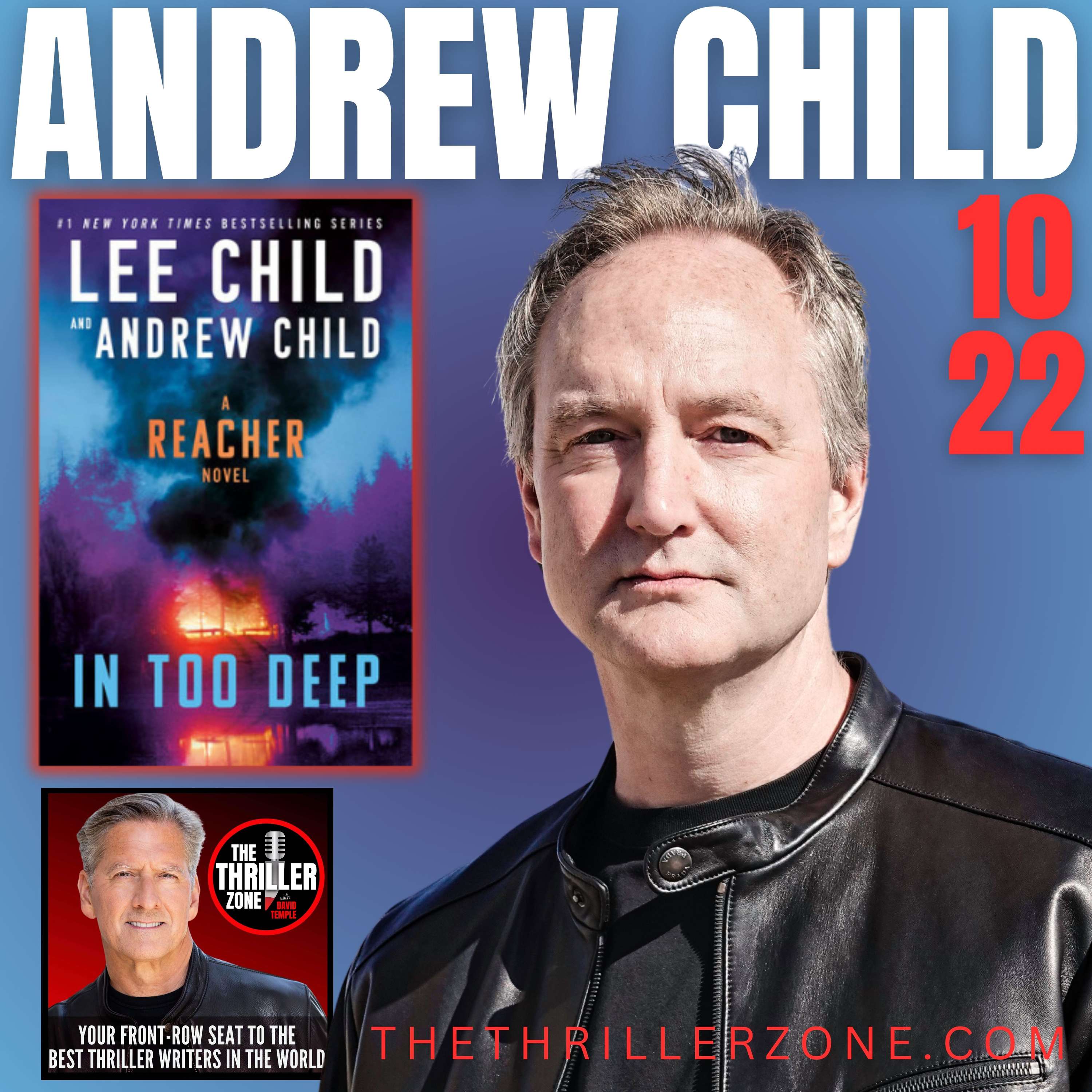 The New Reacher IN TOO DEEP with author Andrew Child