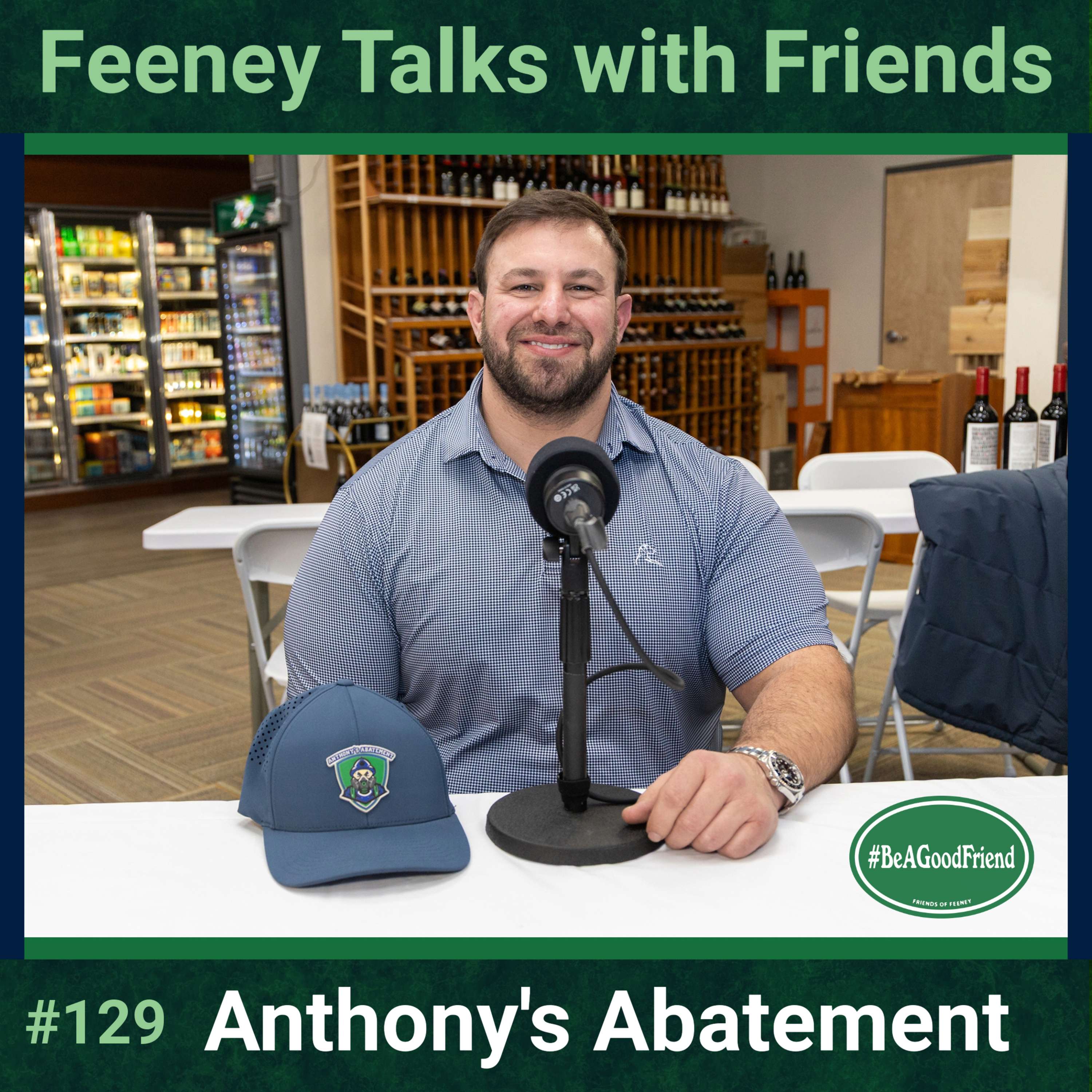 Feeney Talks With Friends