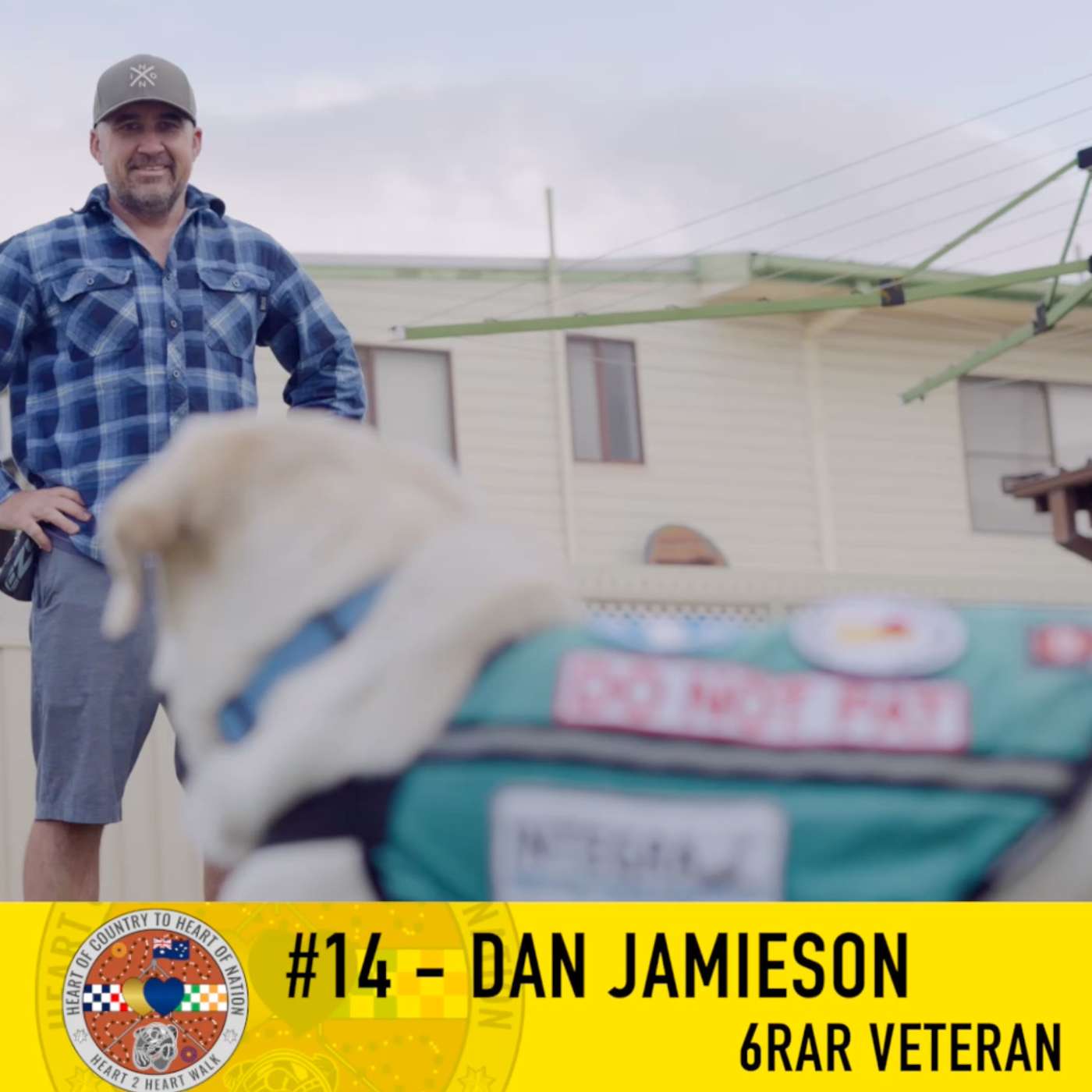 EP14 - Dan Jamieson - Army Veteran / Assistance Dogs / Alt. PTSD Treatments & more