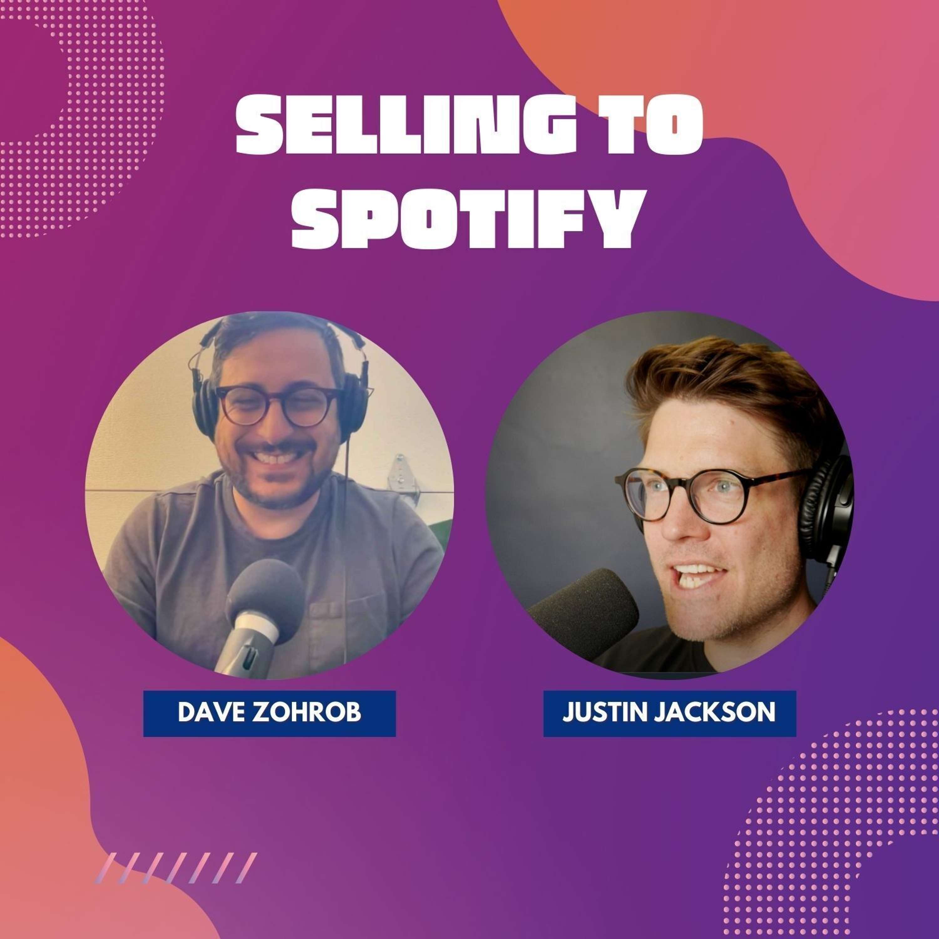 What’s it like getting acquired by Spotify? (Dave Zohrob from Chartable)