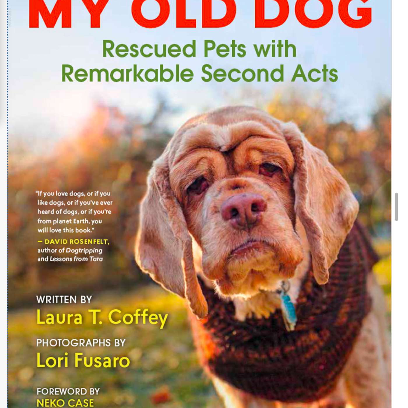 “My Old Dog – Rescued Pets with Remarkable Second Acts”